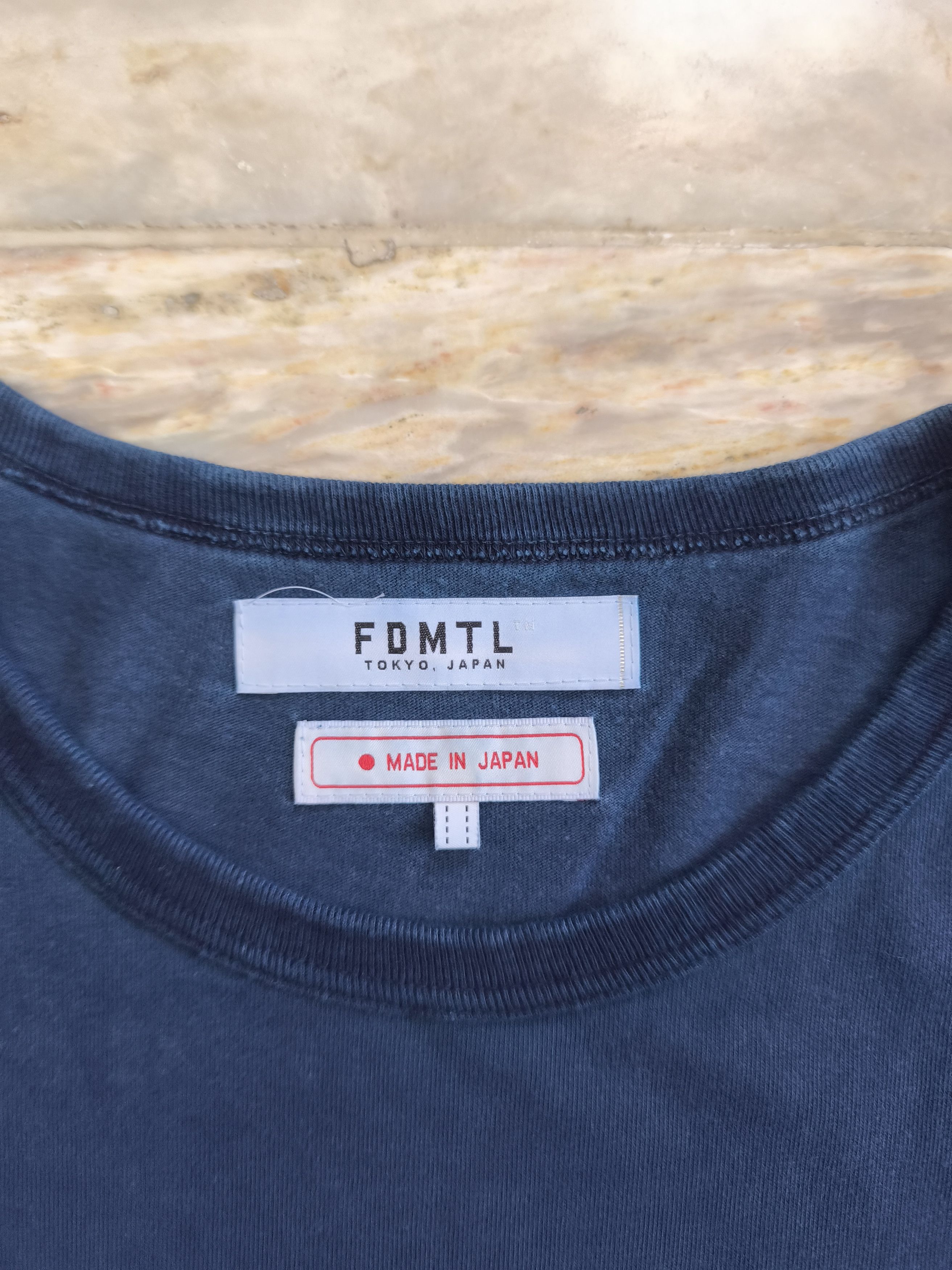 FDMTL FDMTL Crew Neck Boro Patchwork T-Shirt Size US XL / EU 56 / 4 - 7 Thumbnail
