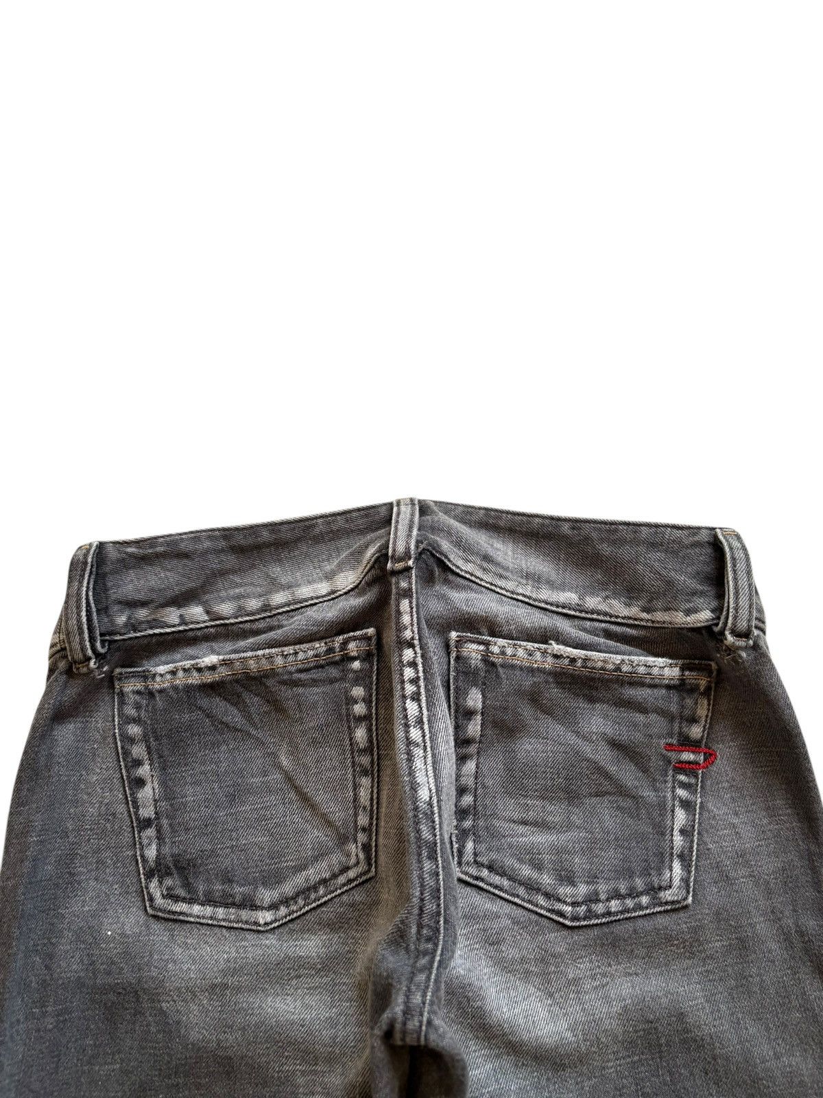 Designer × Diesel Vintage Italian Diesel Faded Wash Bush Pant Flare Jeans Size US 27 - 8 Thumbnail