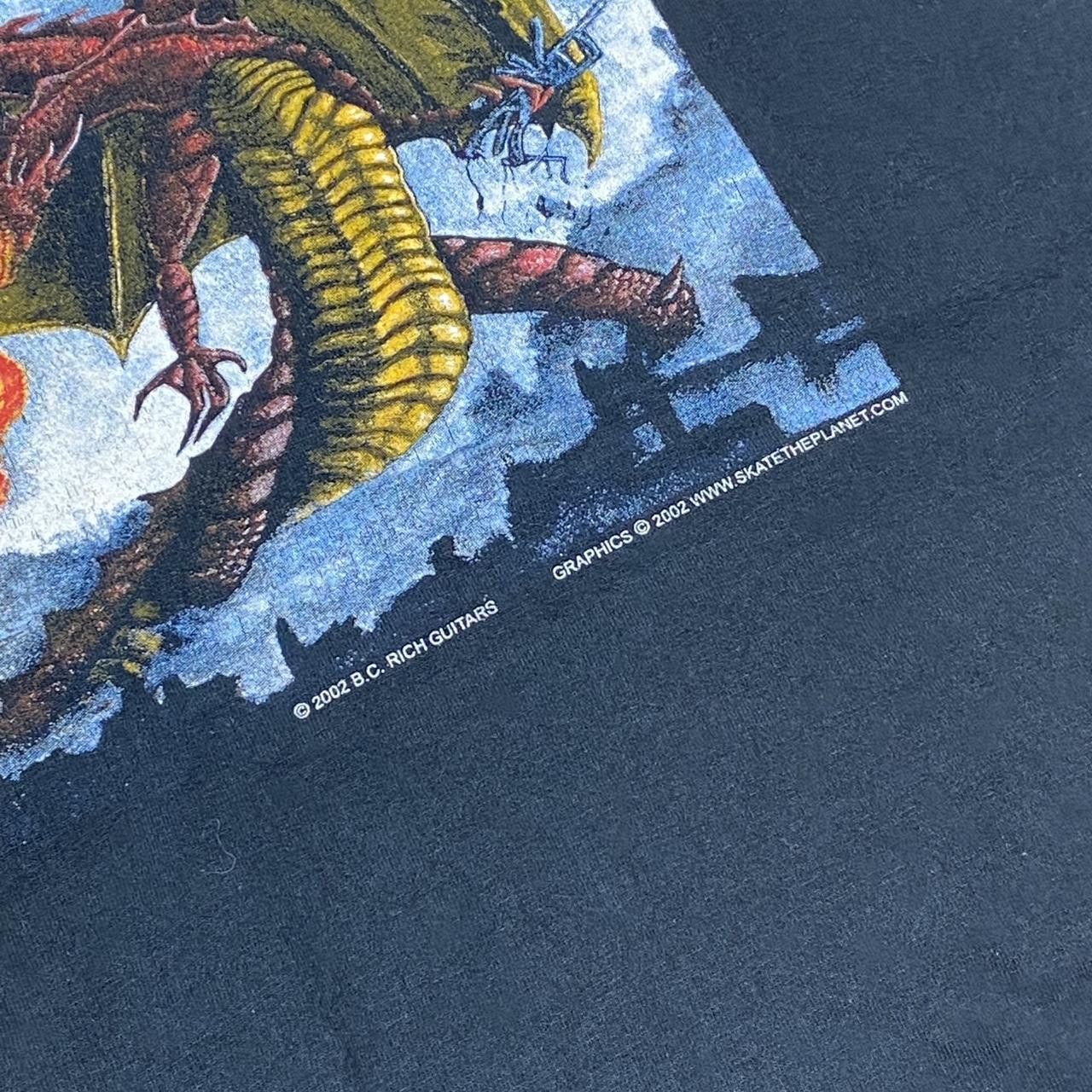 Anvil Vintage B.C. Rich Guitars Black Dragon Tee Size XL Size US XL / EU 56 / 4 - 3 Thumbnail