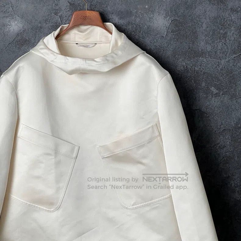 Valentino Valentino White multi-drawstring hooded sweatshirt Size S / US 4 / IT 40 - 3 Thumbnail