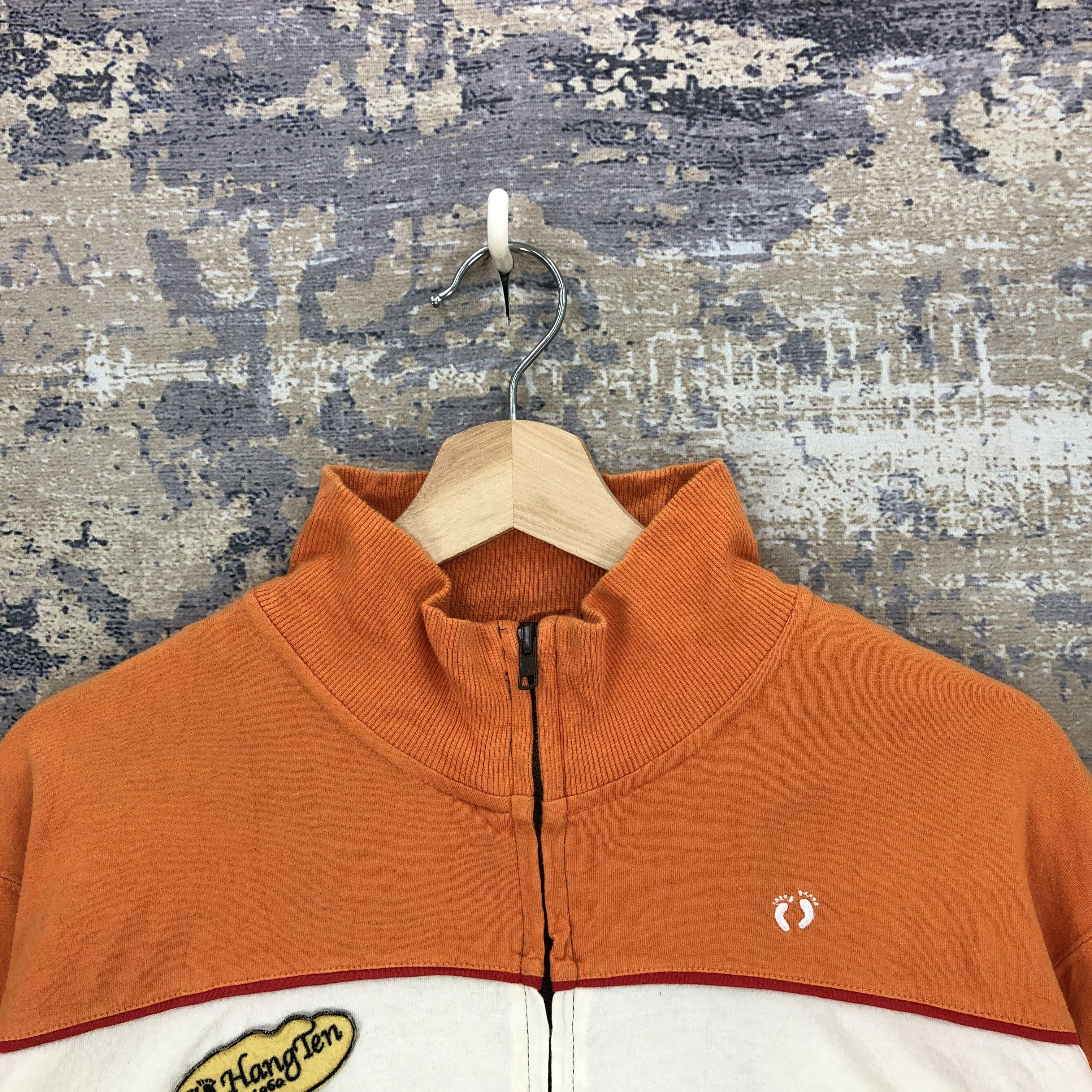 Hang Ten Vintage Hang Ten Sweatshirt Zipper Surf Sweater Jumper Size US M / EU 48-50 / 2 - 5 Thumbnail