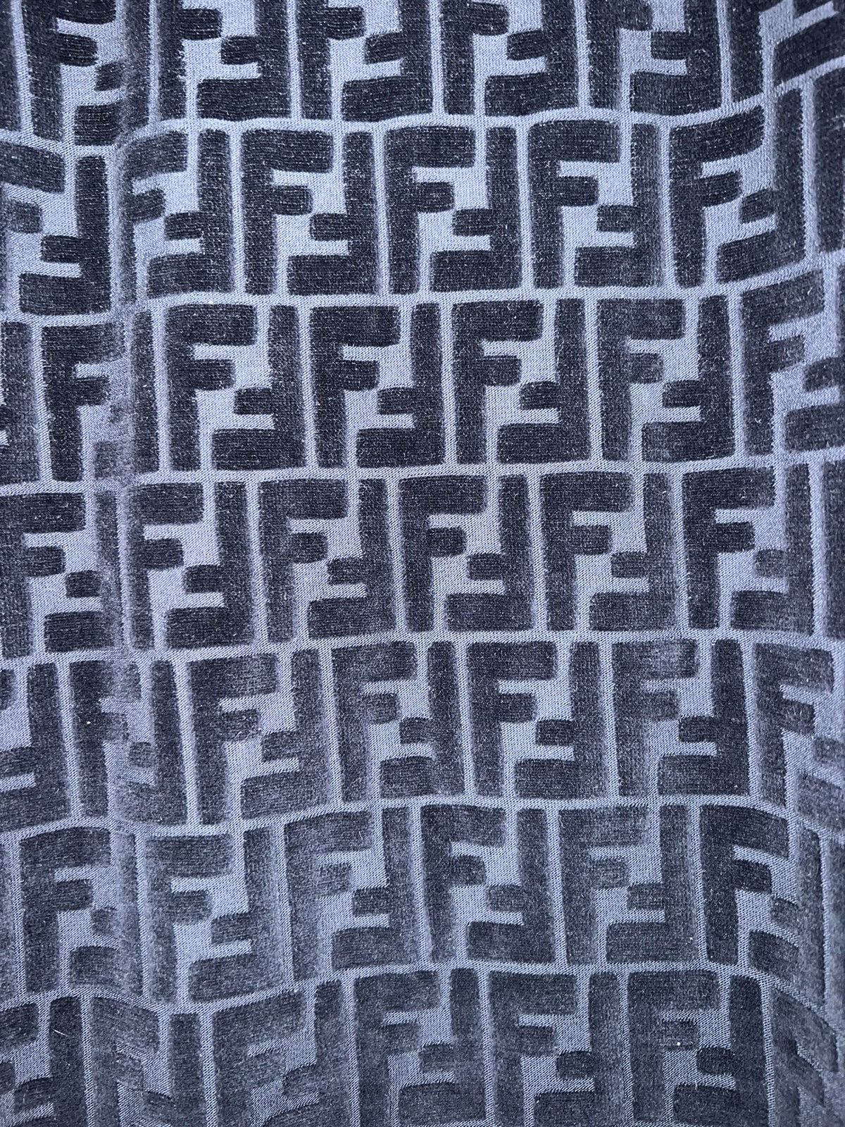 Fendi Fendi Allover FF Chenille Shirt Size US XXL / EU 58 / 5 - 2 Thumbnail