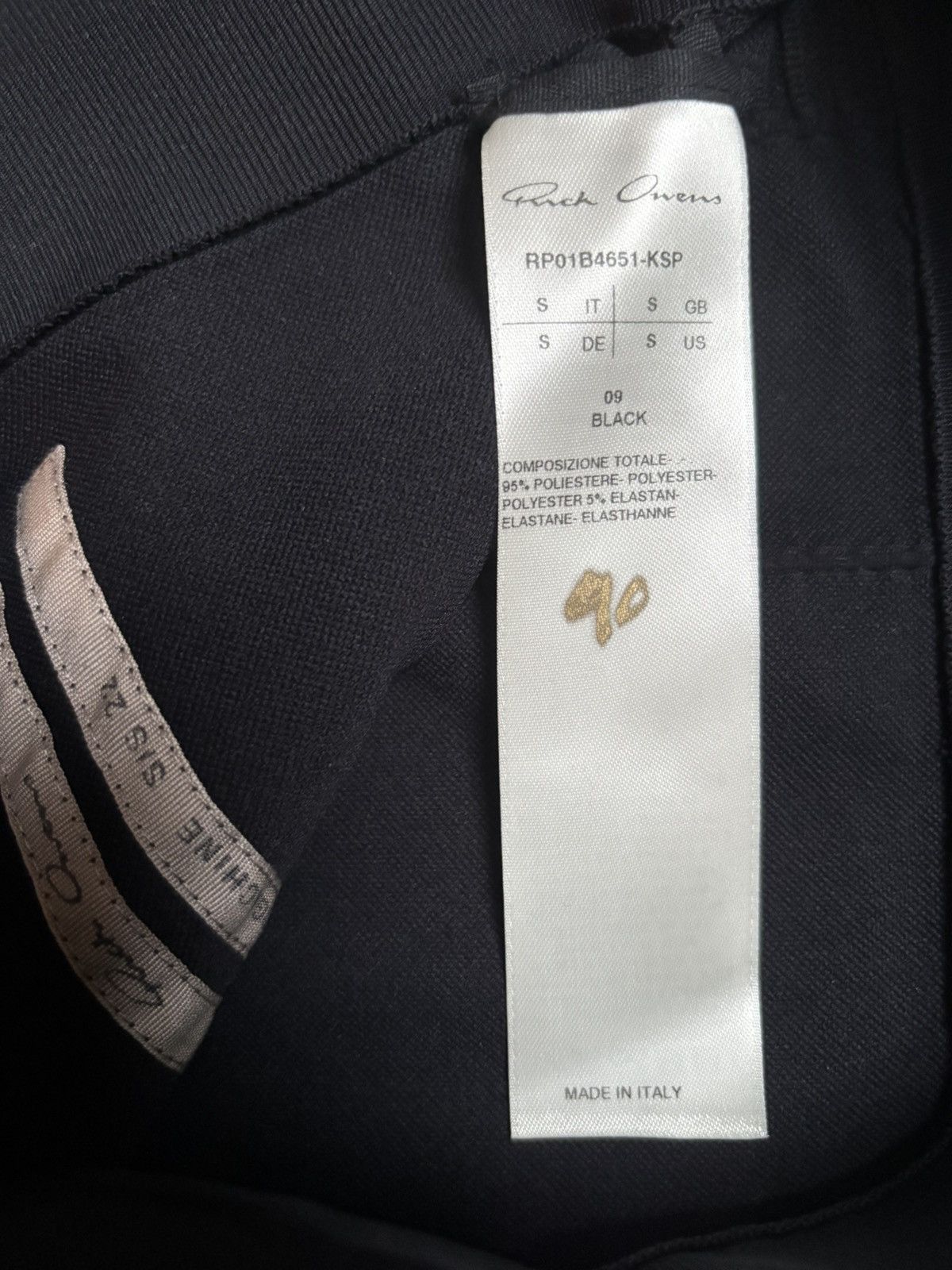 Rick Owens Rick Owens fogachine SS22 size S Size 25" / US 0 / IT 36 - 3 Thumbnail
