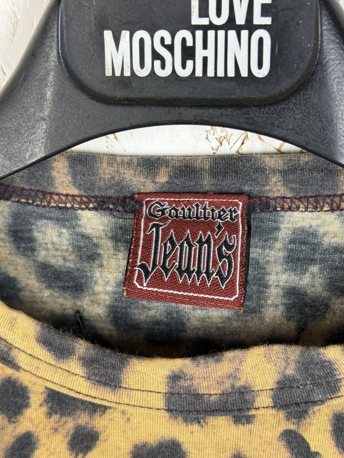 Jean Paul Gaultier Vintage Jean Paul Gaultier Leopard Print Long Sleeve 40 ~M Size M / US 6-8 / IT 42-44 - 7 Thumbnail