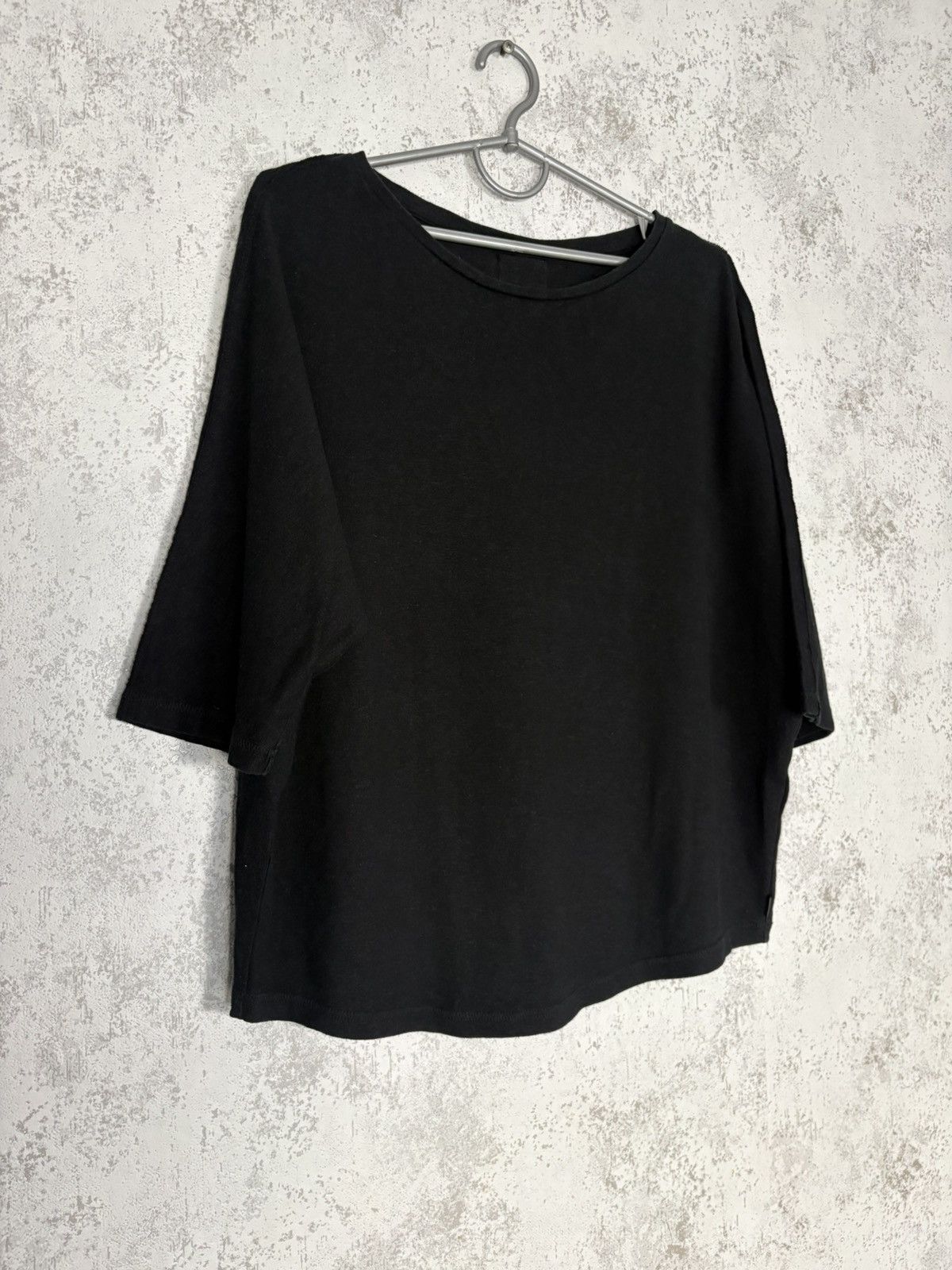 OSKA Vintage Oska Black Oversized Boxy T Shirt Minimal Wide Fit M Size M / US 6-8 / IT 42-44 - 2 Thumbnail
