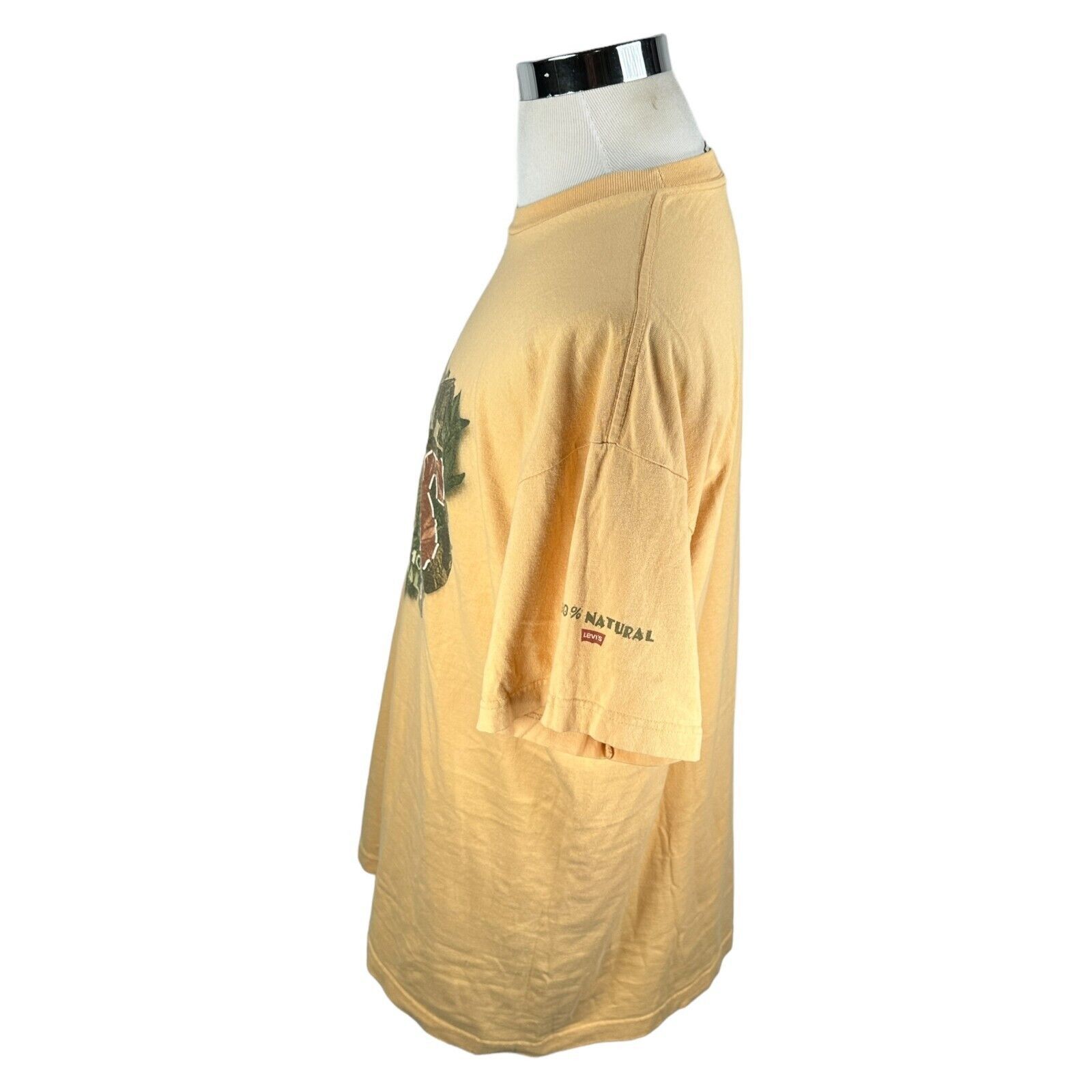 Levi's Vintage Levi's T-Shirt Men XL Pale Orange Cotton Graphic USA Size US XL / EU 56 / 4 - 3 Thumbnail