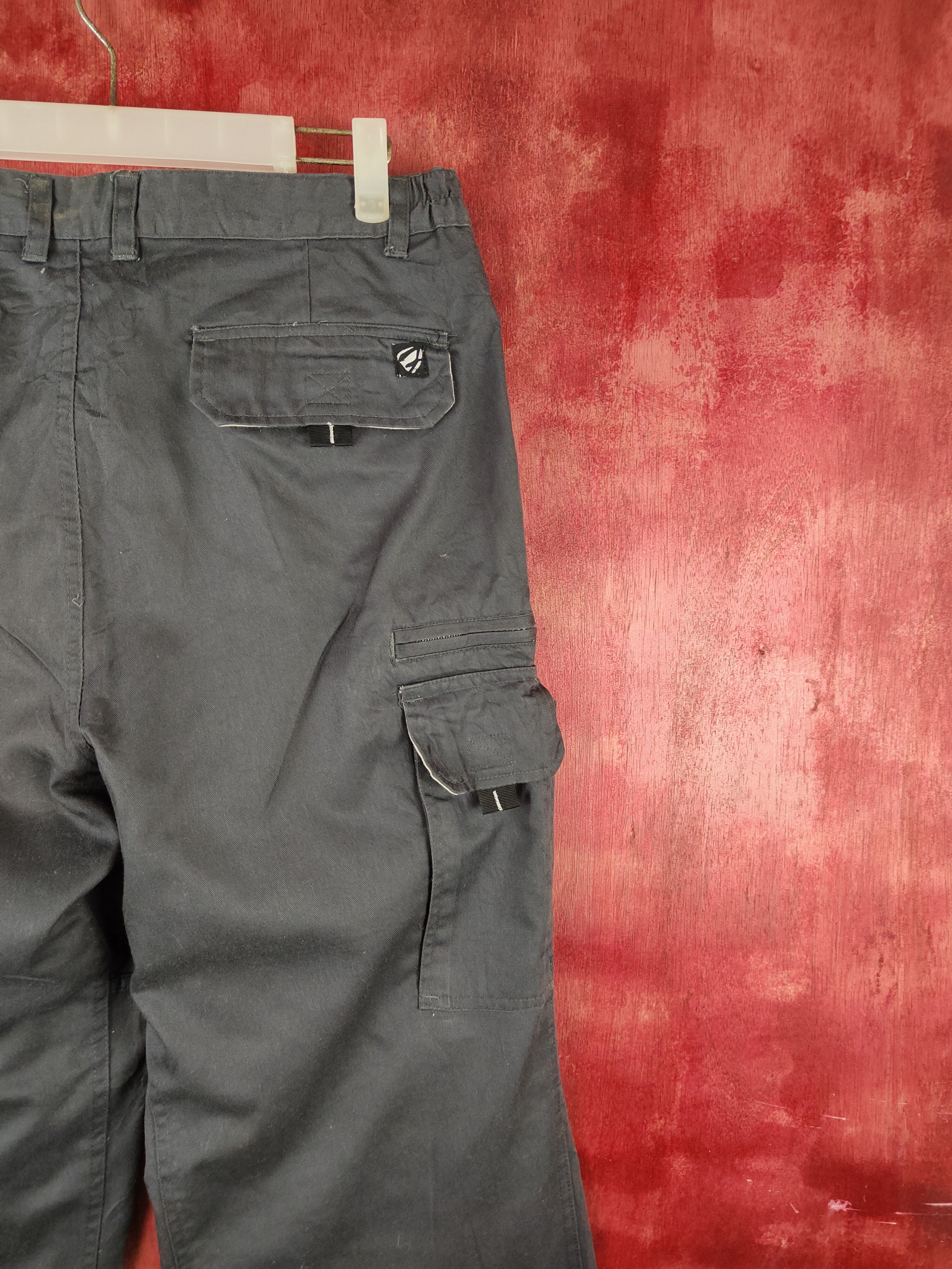 Japanese Brand Forecast Dark Blue Multipocket Tactical Cargo Pants #S1316 Size US 31 - 11 Thumbnail