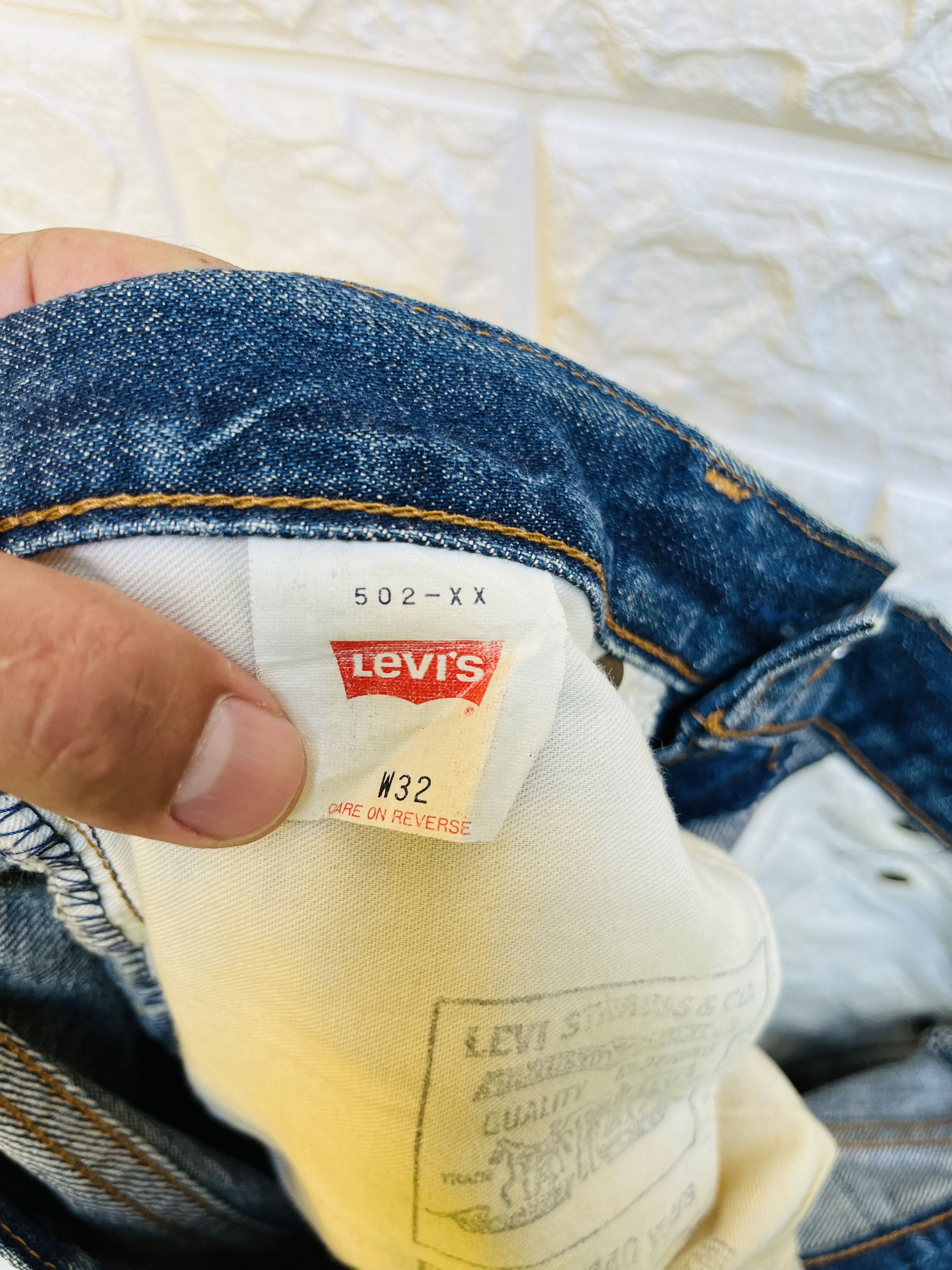 Vintage Levis Big E Japanese Reproduction Fashion Style