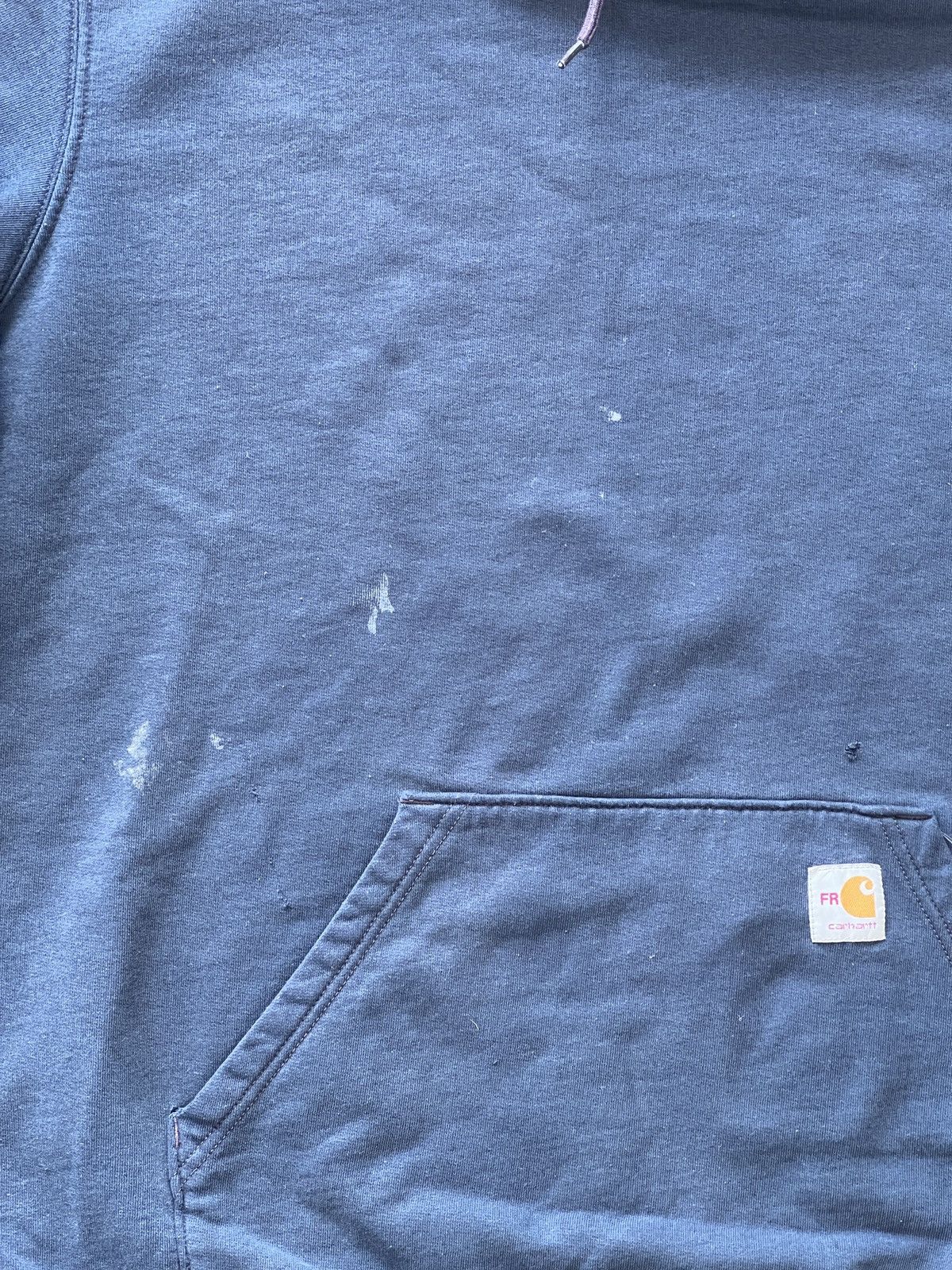 Carhartt Carhartt Fire retardant Navy Hoodie 2XL Tall Size US XXL / EU 58 / 5 - 5 Thumbnail