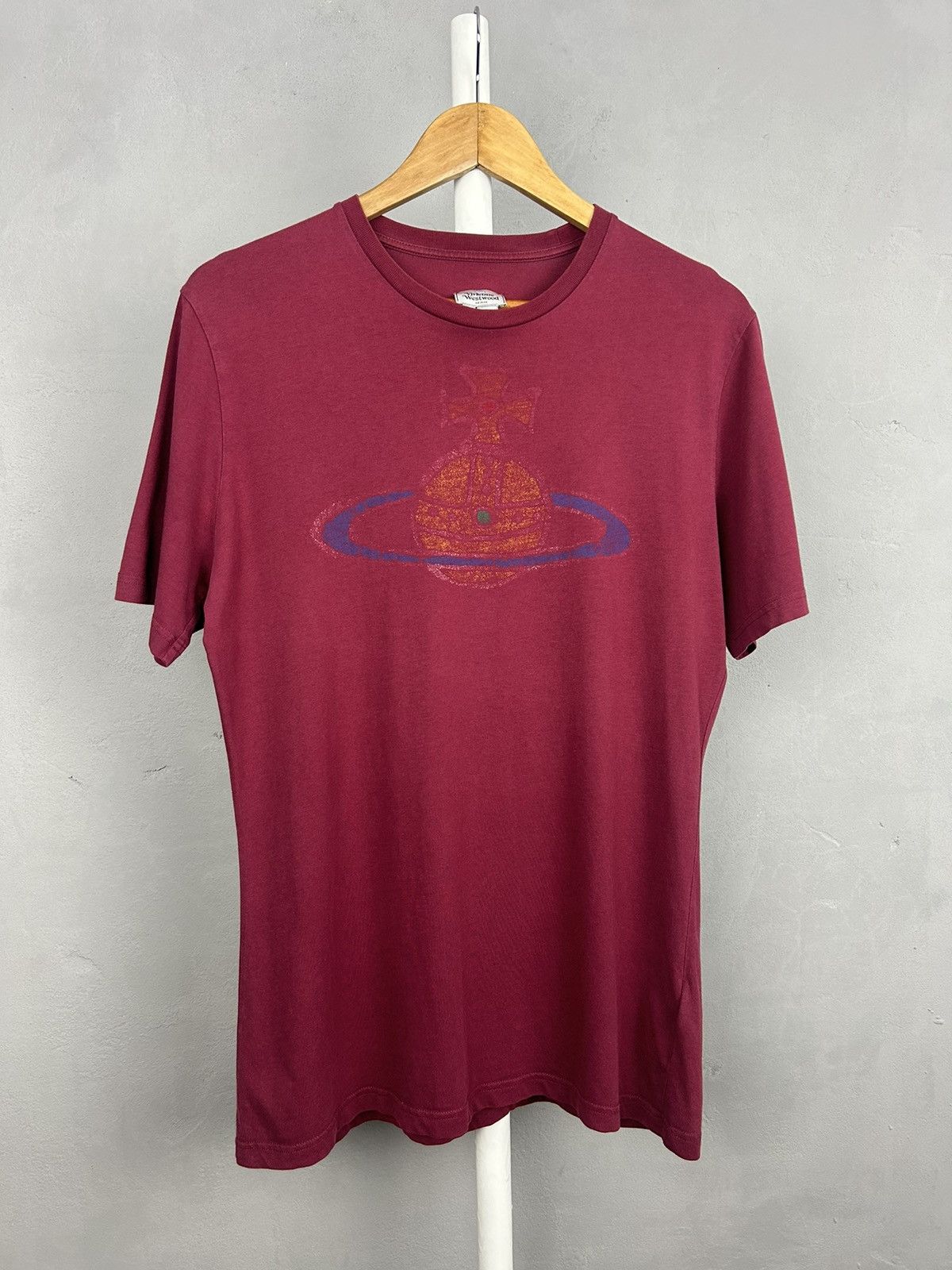 Vivienne Westwood Vivienne Westwood Big Orb Logo T-Shirt Size US L / EU 52-54 / 3 - 2 Thumbnail