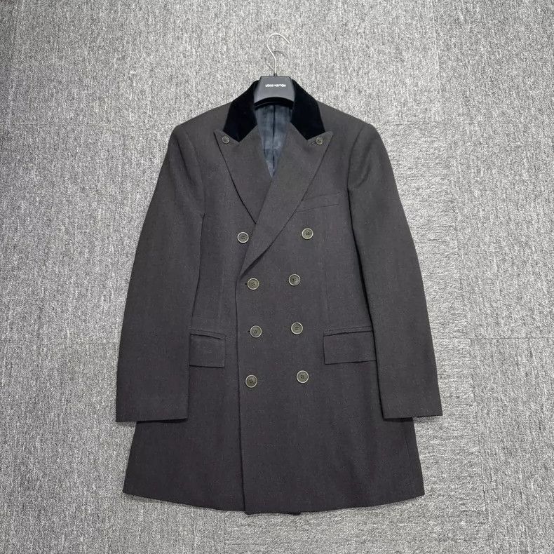 Givenchy Size48 Double Breasted Wool Coat