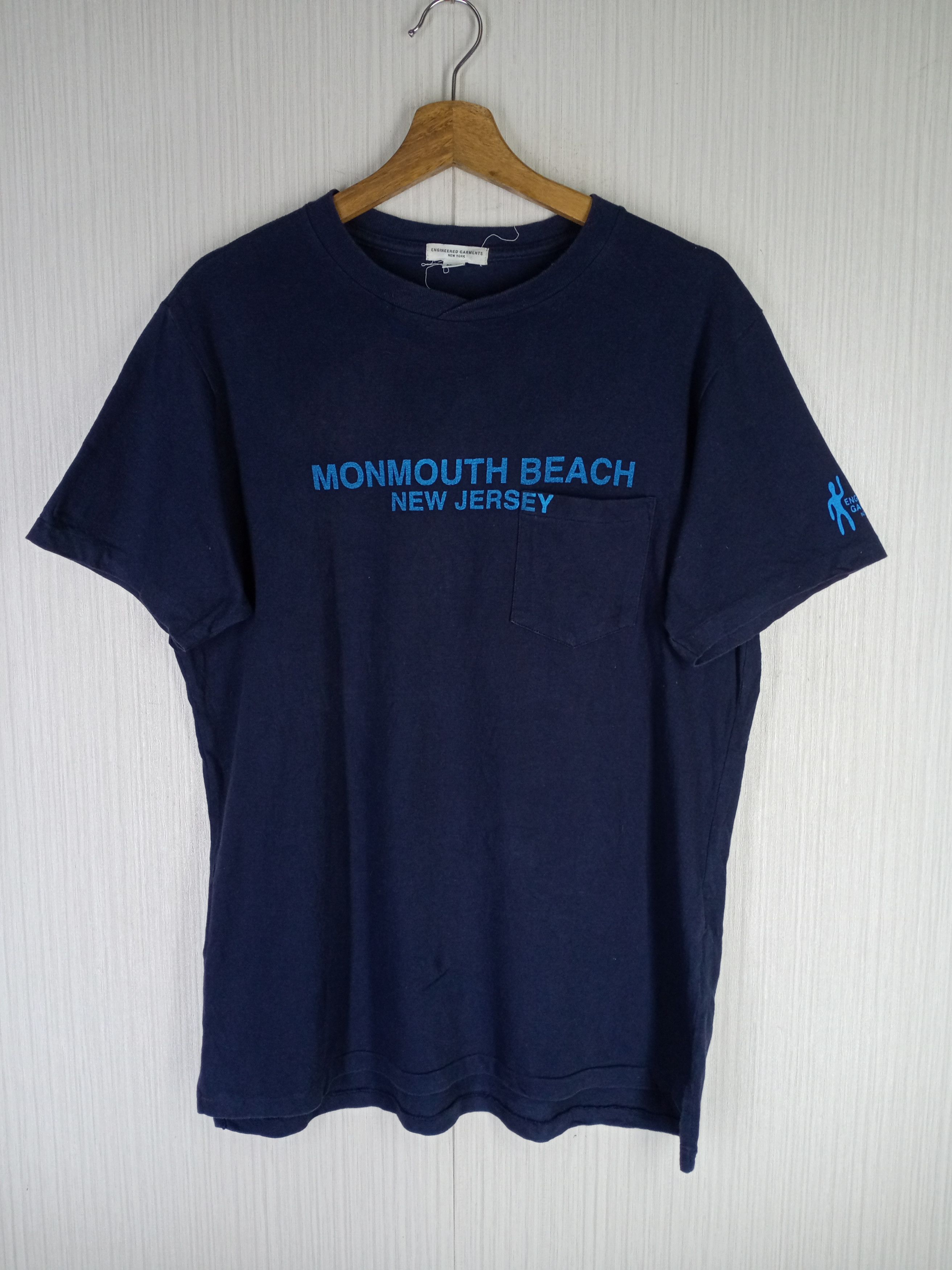 Engineered Garments Engineered Garments Monmouth Beach New Jersey tee Size US M / EU 48-50 / 2 - 1 Thumbnail