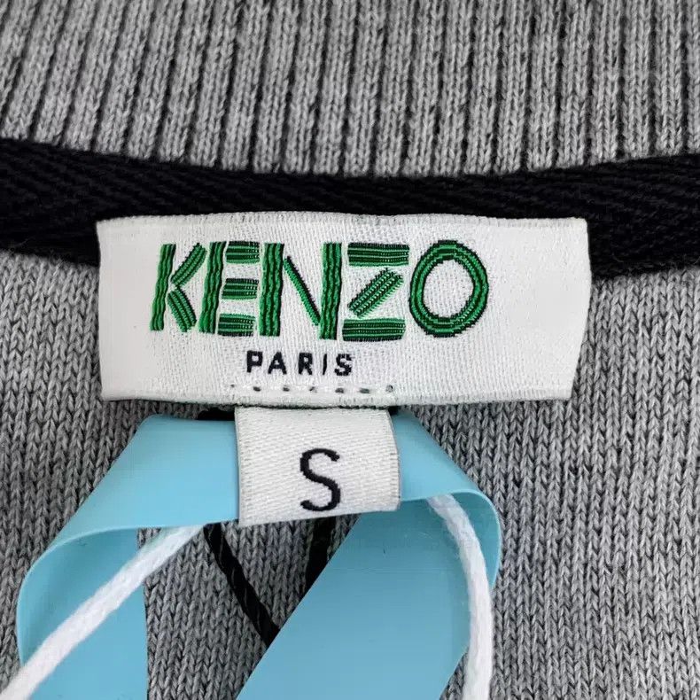 Kenzo Kenzo Gray logo letter embroidery cotton round neck long-s Size S / US 4 / IT 40 - 5 Thumbnail