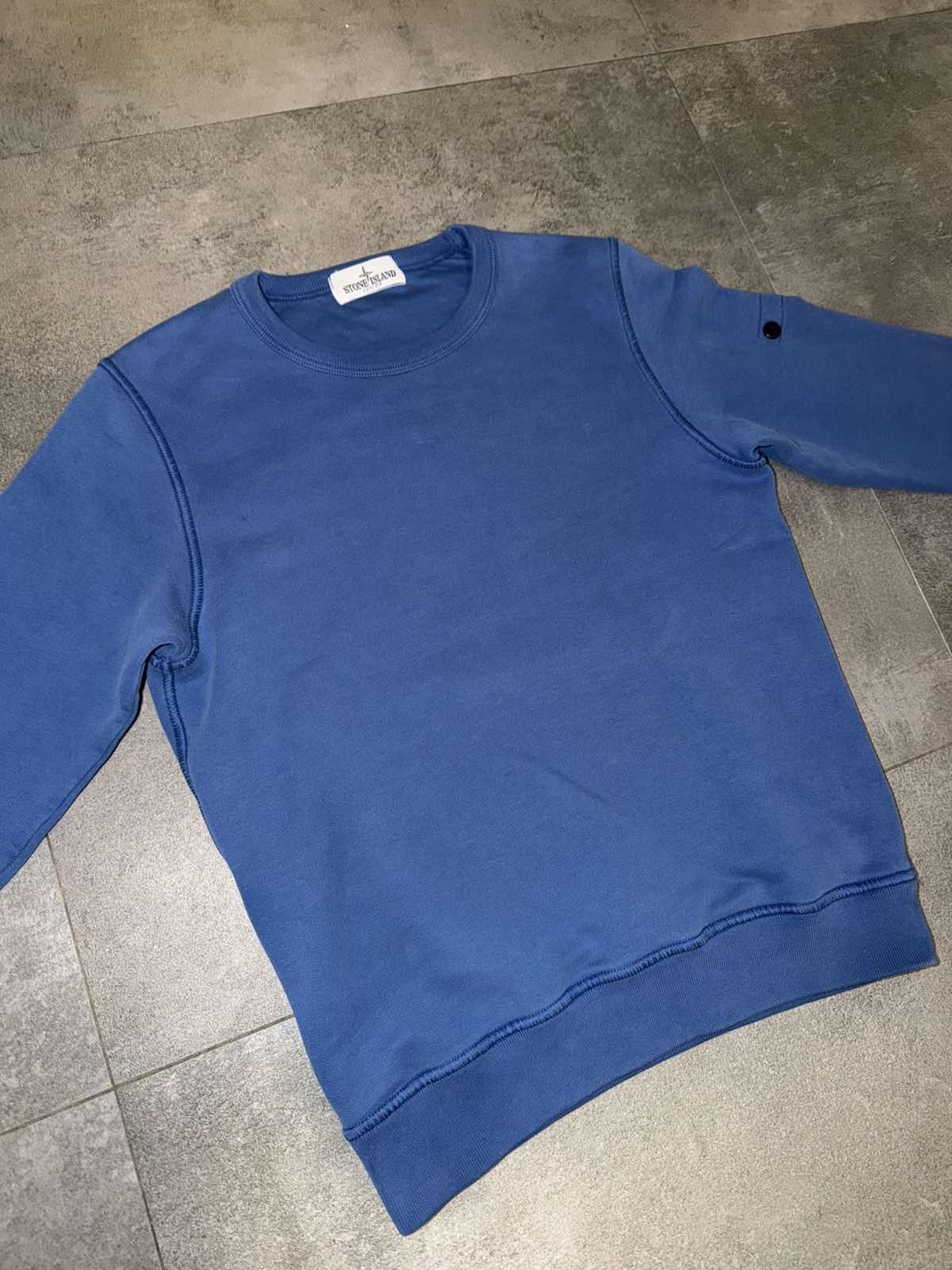 Stone Island Stone Island Junior Blue Sweatshirt Size XS 11-14 No Patch Size US XS / EU 42 / 0 - 2 Thumbnail