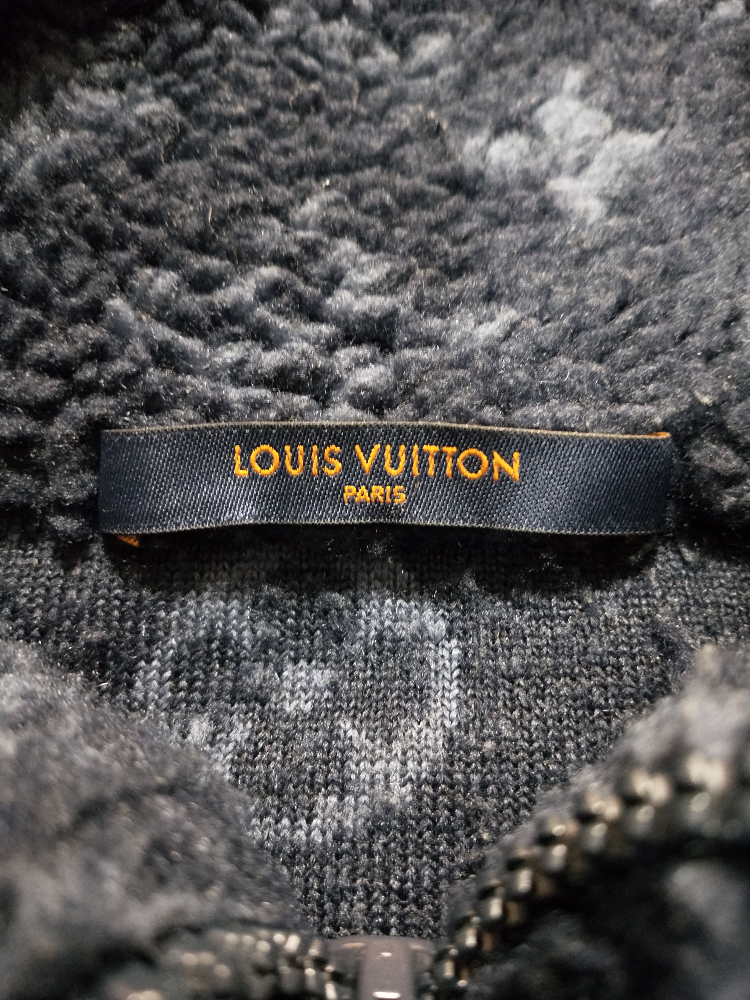 Louis Vuitton Monogram Fleece Zip Jacket Size US L / EU 52-54 / 3 - 5 Thumbnail