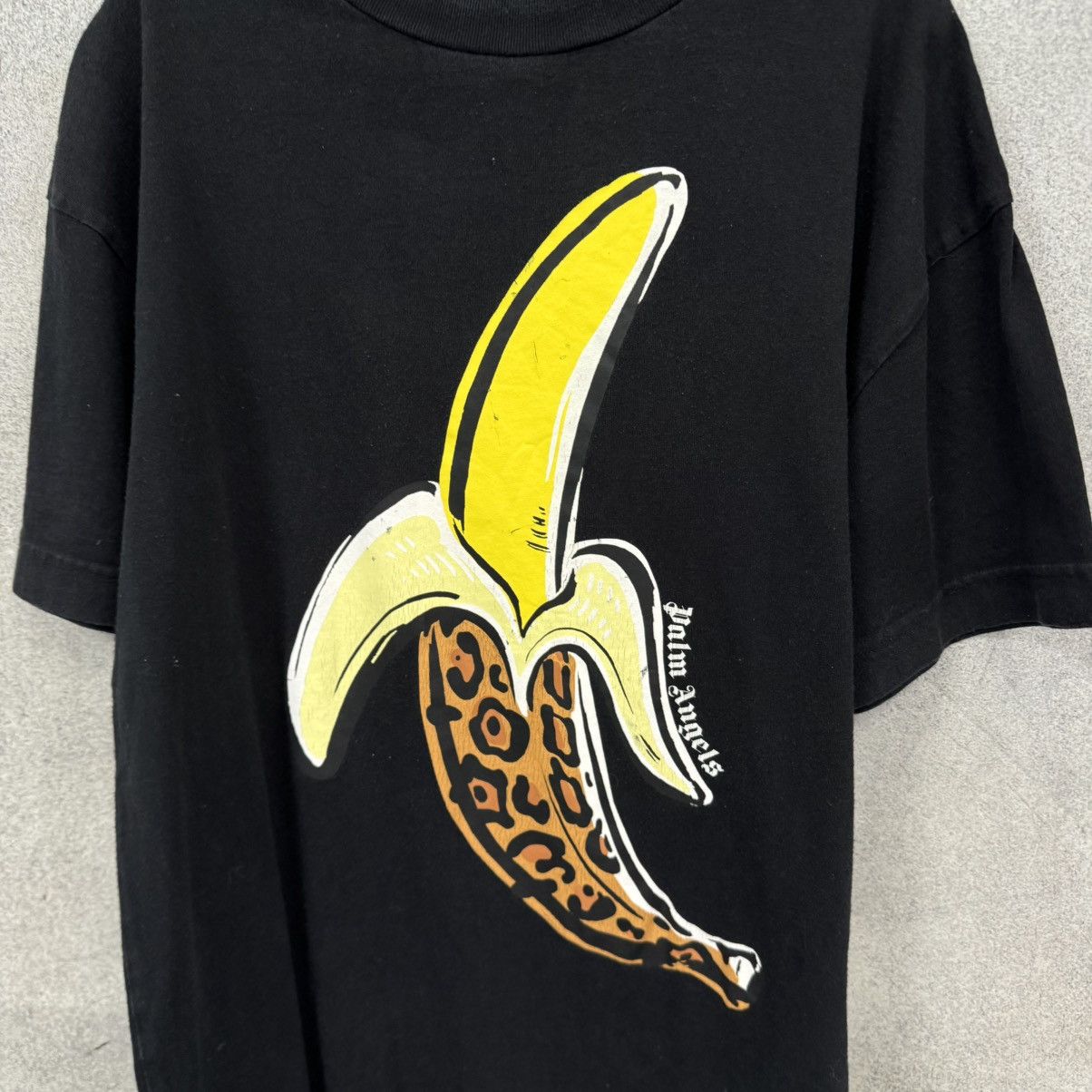Palm Angels Palm Angels T-shirt Big Logo Banana Size US L / EU 52-54 / 3 - 5 Thumbnail