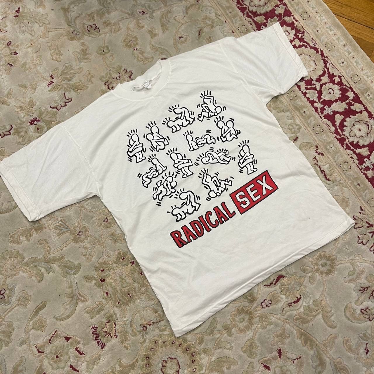 Vintage Vintage Radical Sex Graphic T-Shirt Made in Spain Size L Size US L / EU 52-54 / 3 - 6 Thumbnail