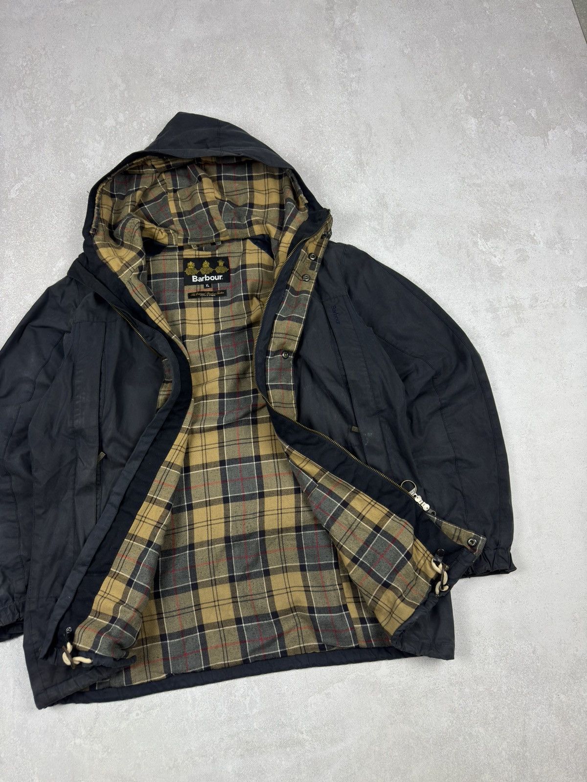 Barbour Vintage Barbour Waxed Parkas Jacket Navy Blue size XL Size US XL / EU 56 / 4 - 5 Thumbnail