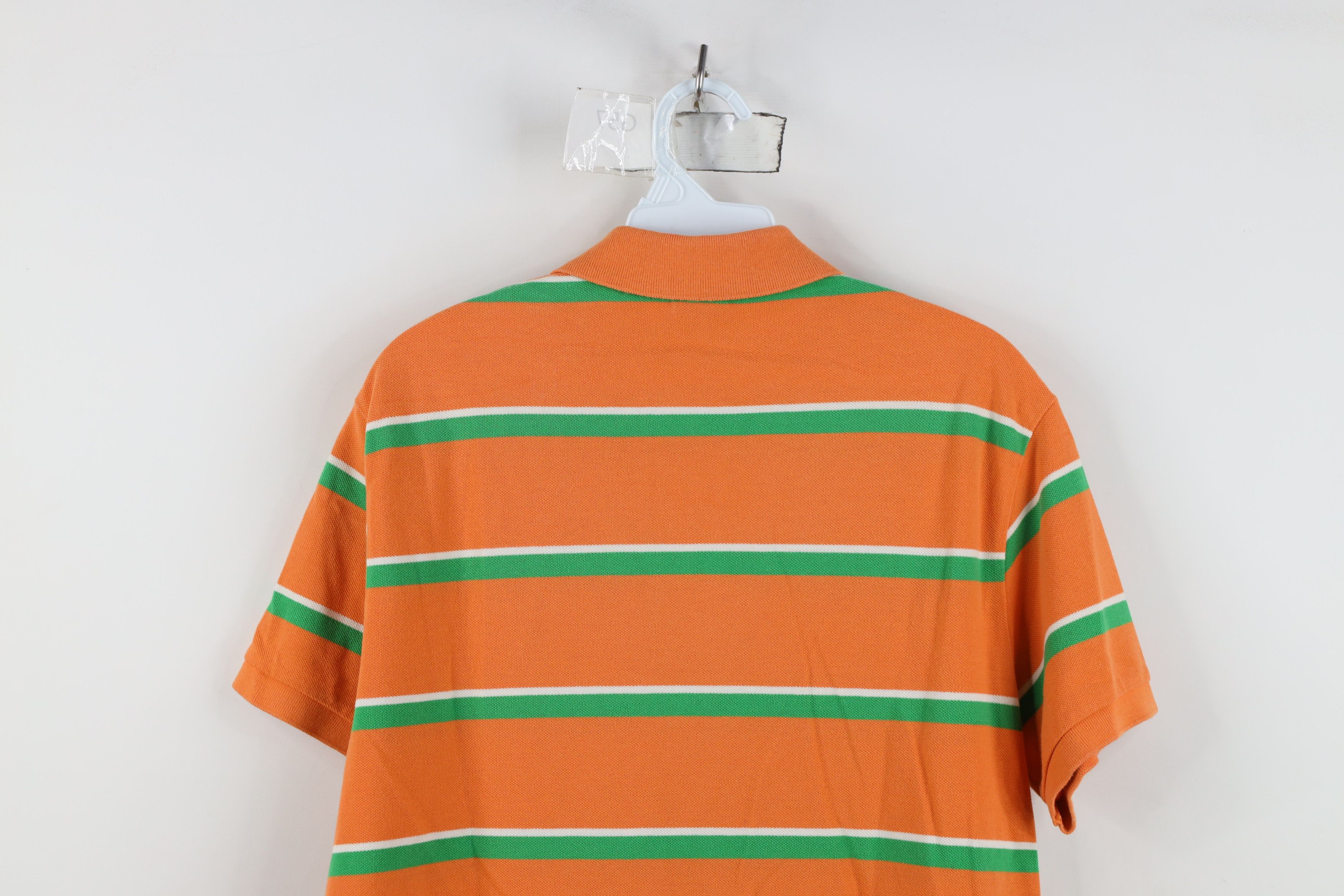 Ralph Lauren Vintage Ralph Lauren Striped Pique Cotton Golf Polo Shirt Size US M / EU 48-50 / 2 - 11 Thumbnail
