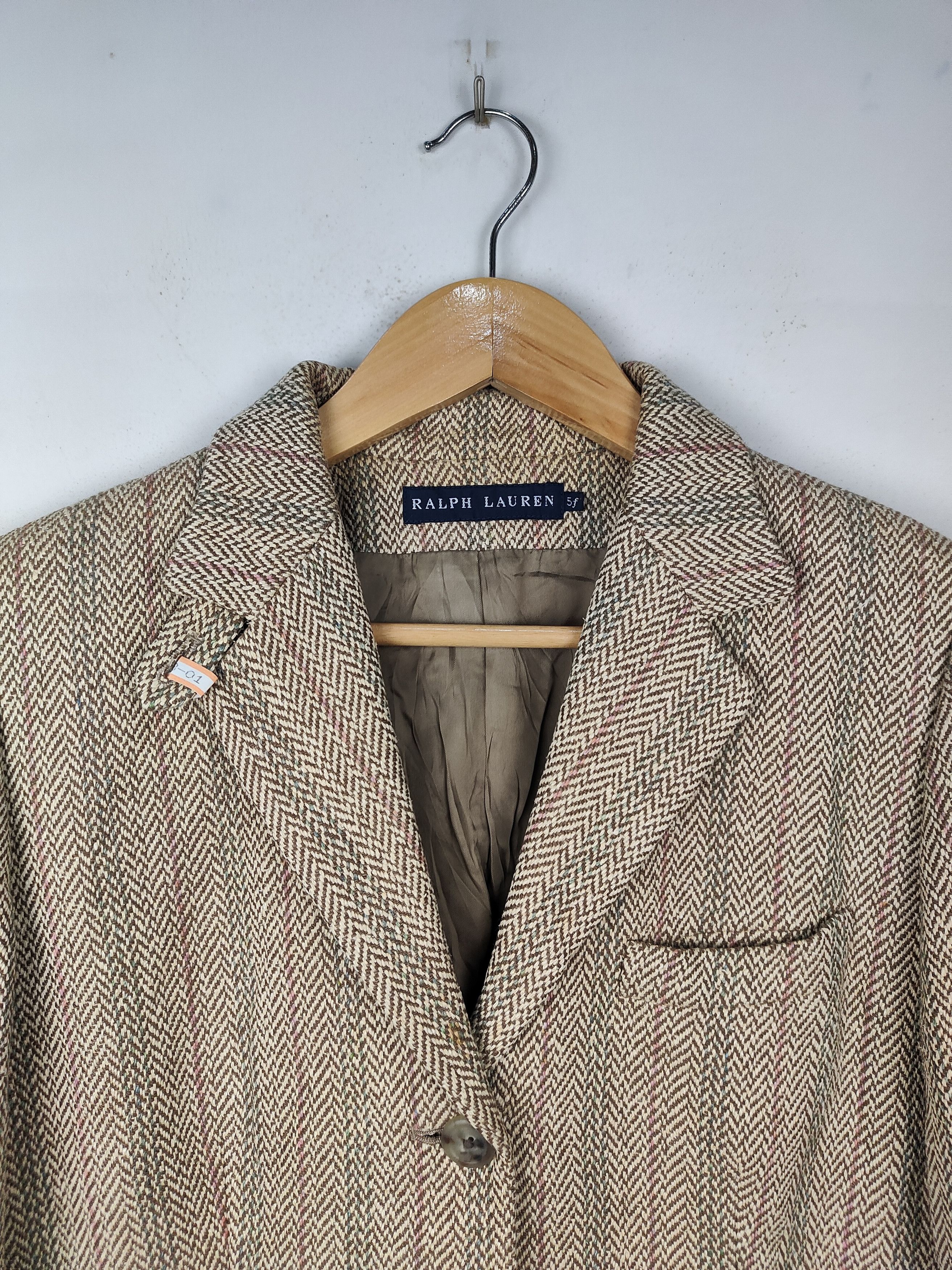 Ralph Lauren Ralph Lauren Wool Blazer Jacket Size US S / EU 44-46 / 1 - 2 Thumbnail