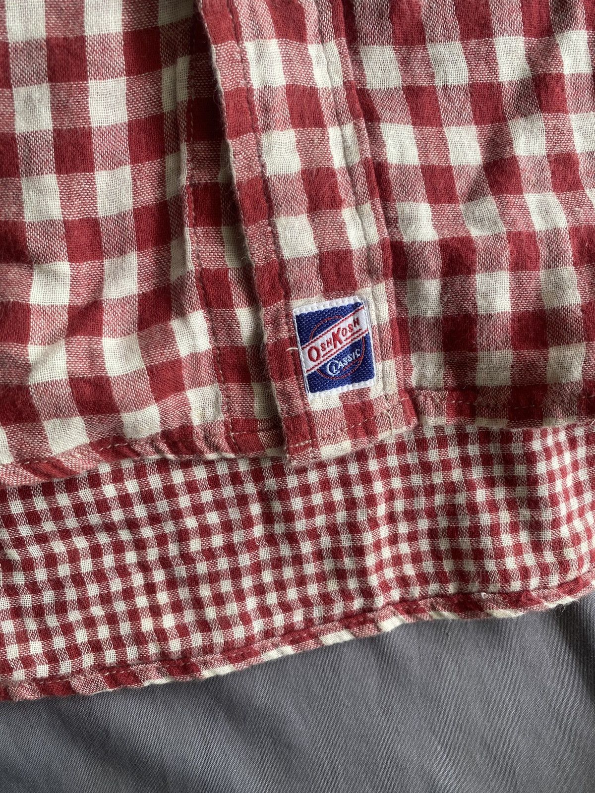 Oshkosh Vintage Oshkosh Gingham Button Down shirt Size US L / EU 52-54 / 3 - 4 Thumbnail