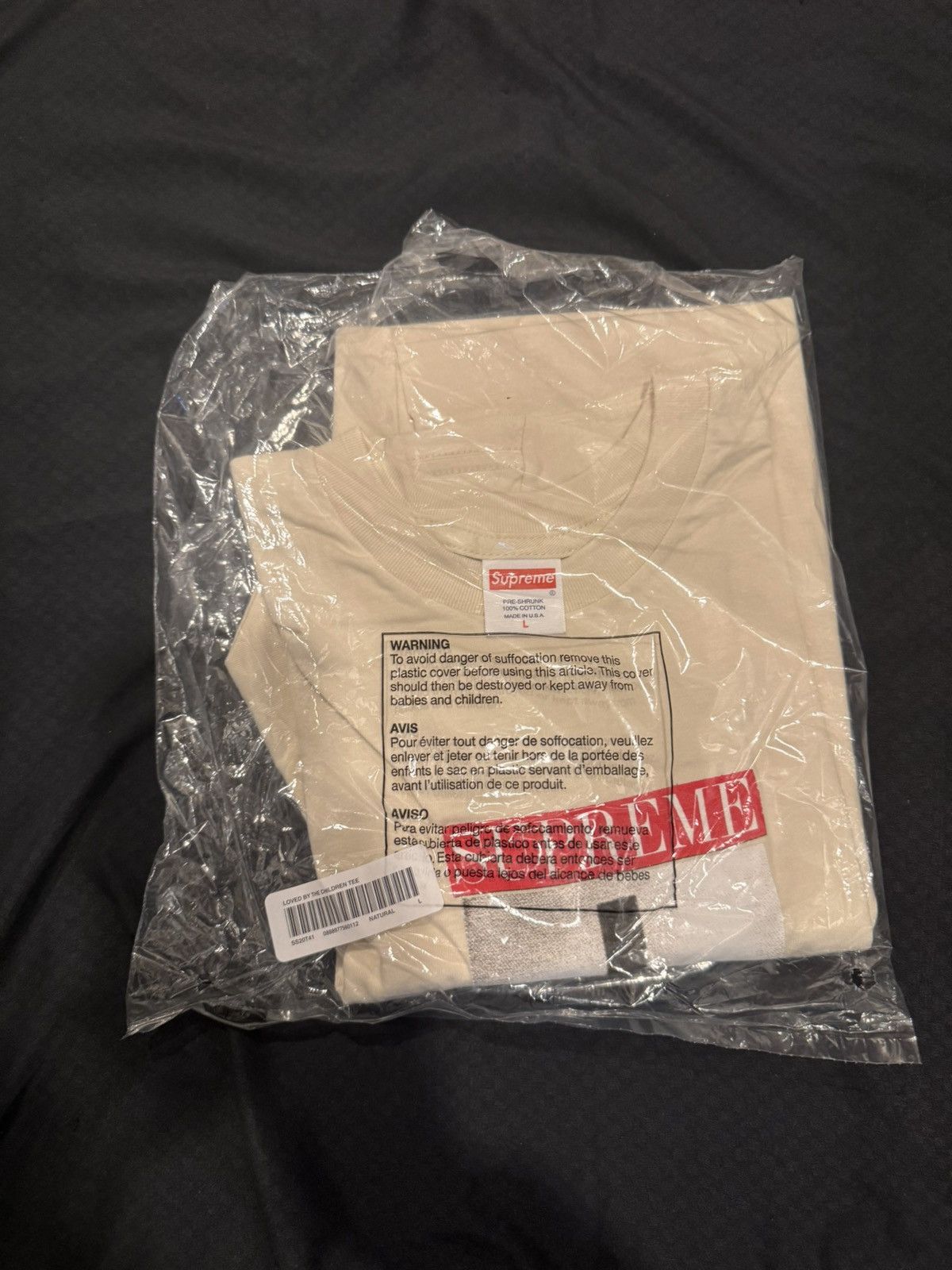 Supreme Supreme Loved By The Children Tee Size US L / EU 52-54 / 3 - 1 Thumbnail
