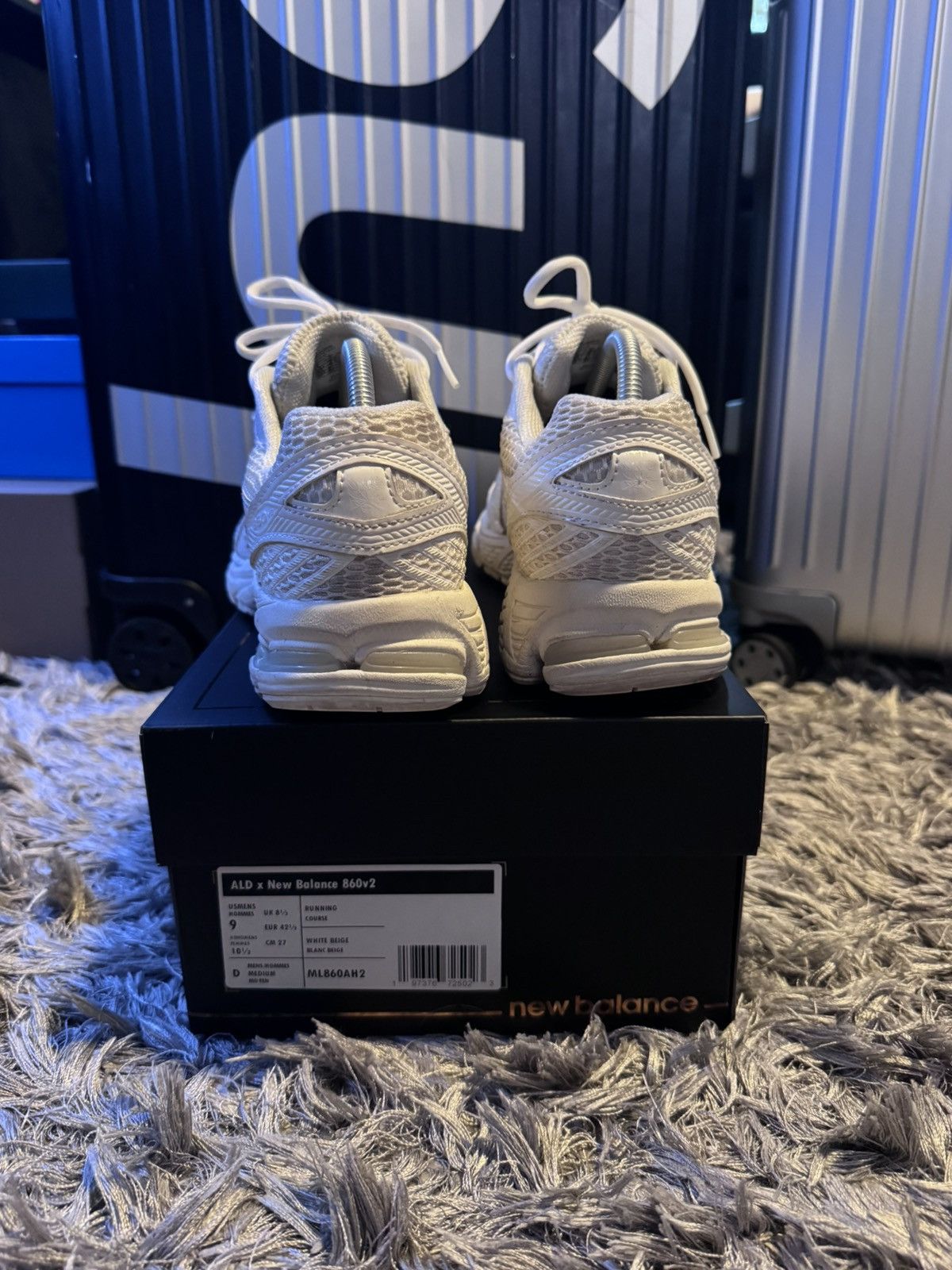 Aime Leon Dore × New Balance Aime Leon Dore X New balance 860v2 white Size US 9 / EU 42 - 2 Thumbnail
