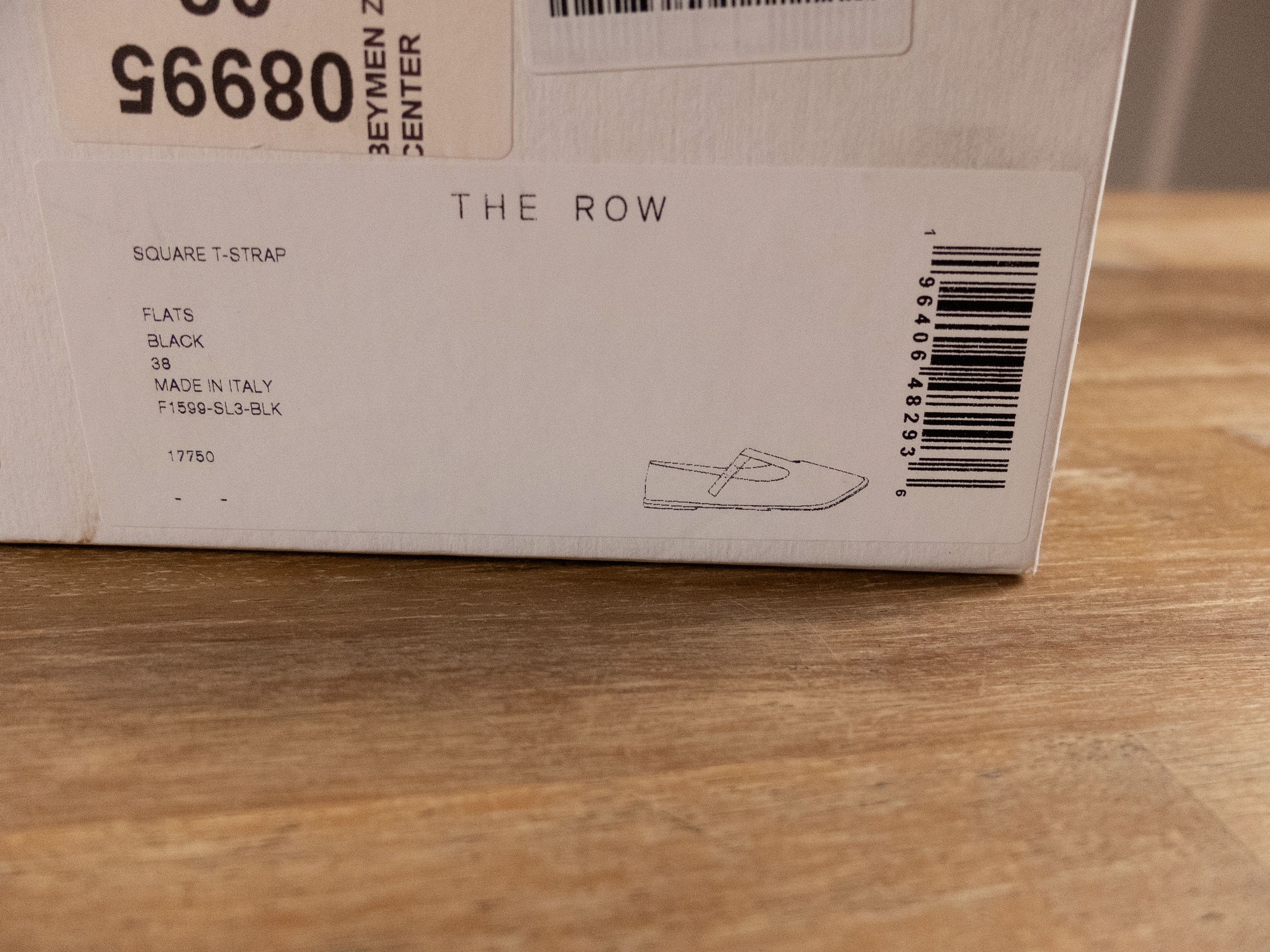 The Row THE ROW black square toe t-strap leather ballet flats 8 38 q Size US 8 / IT 38 - 13 Thumbnail