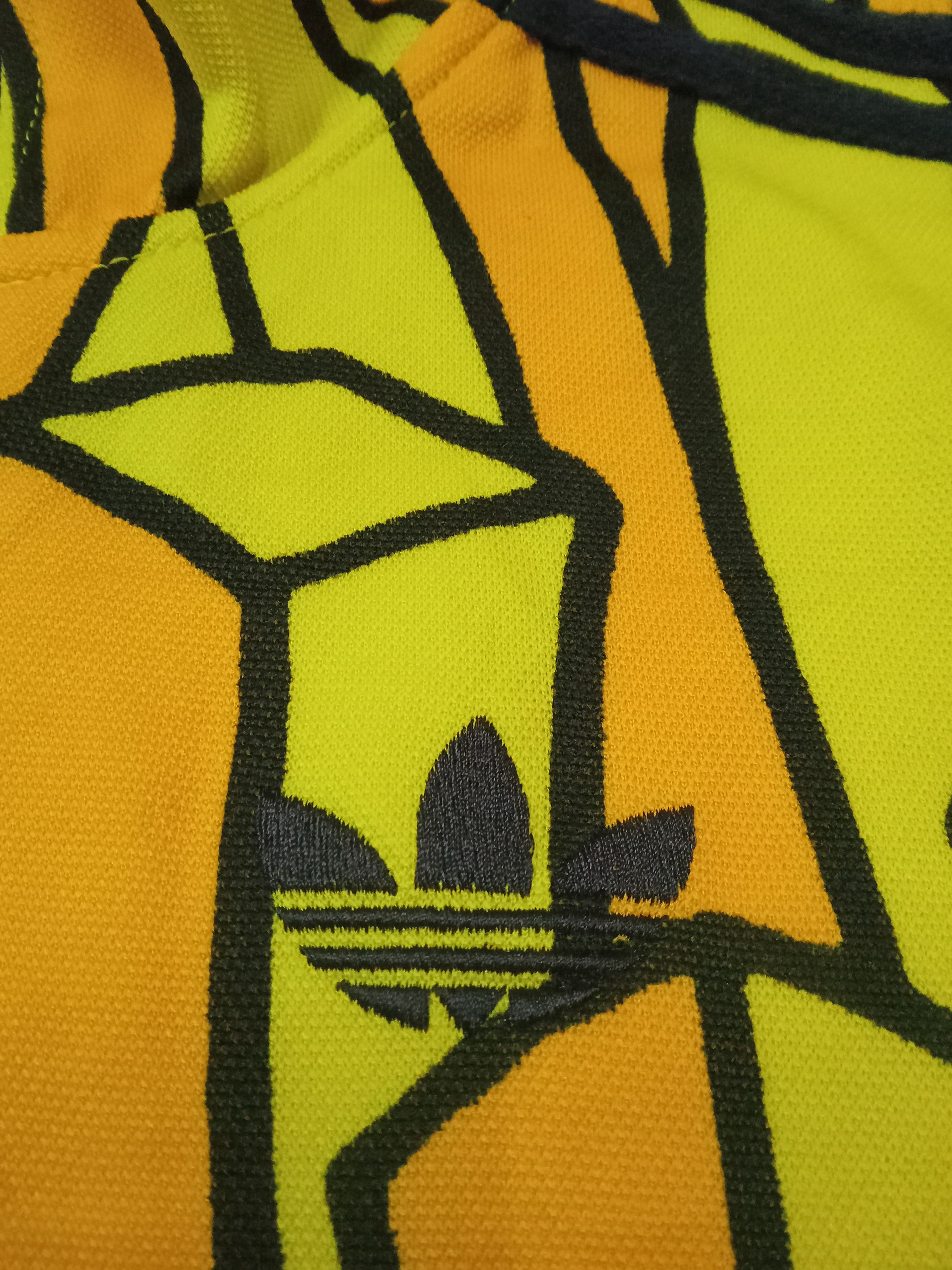 Adidas × Jeremy Scott Adidas x Jeremy Scott French Fries Design Zipped Jacket Size US XS / EU 42 / 0 - 7 Thumbnail