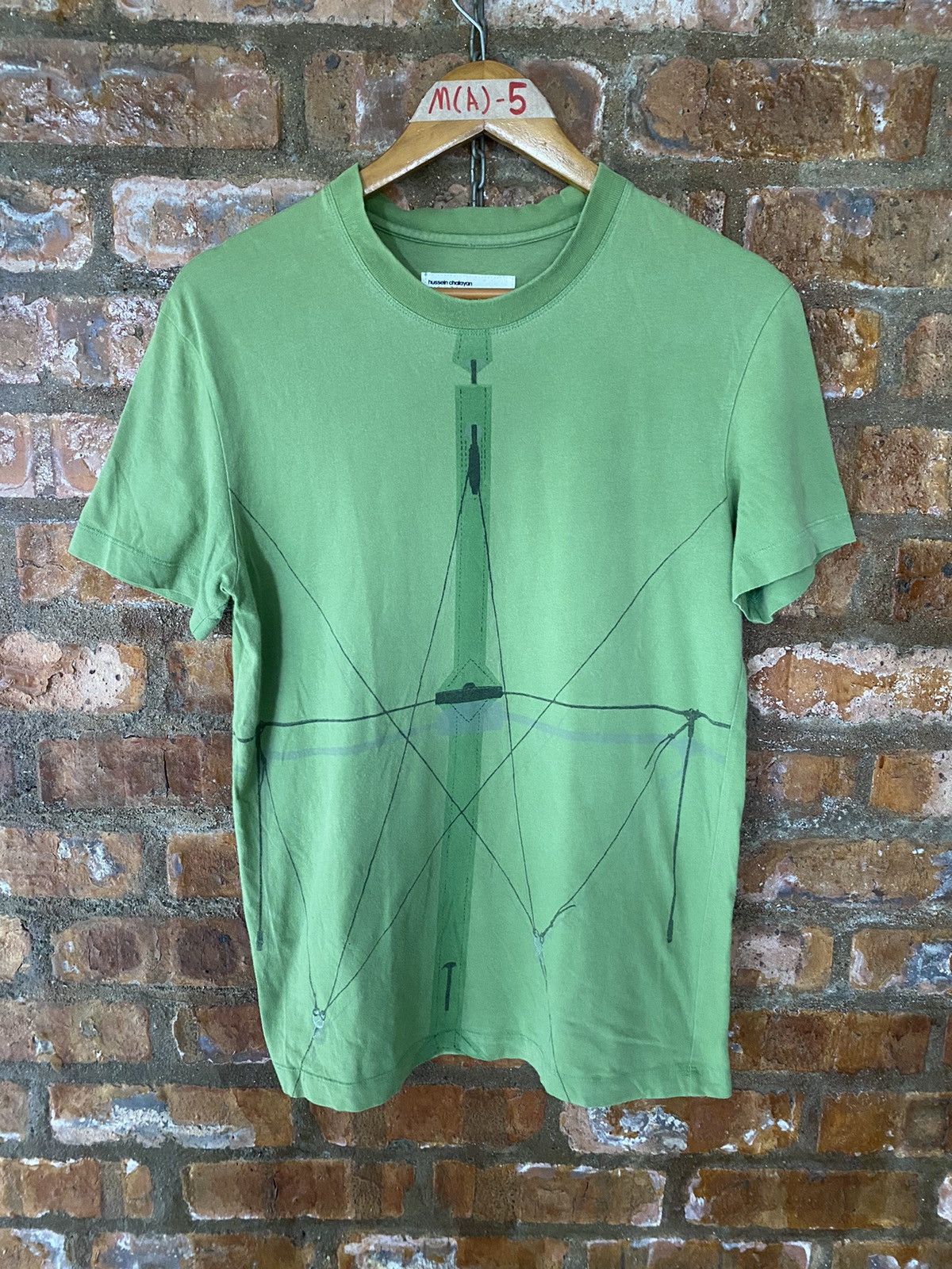 Hussein Chalayan 2000s Hussein Chalayan Bondage Hanes safety tee Size US M / EU 48-50 / 2 - 2 Thumbnail