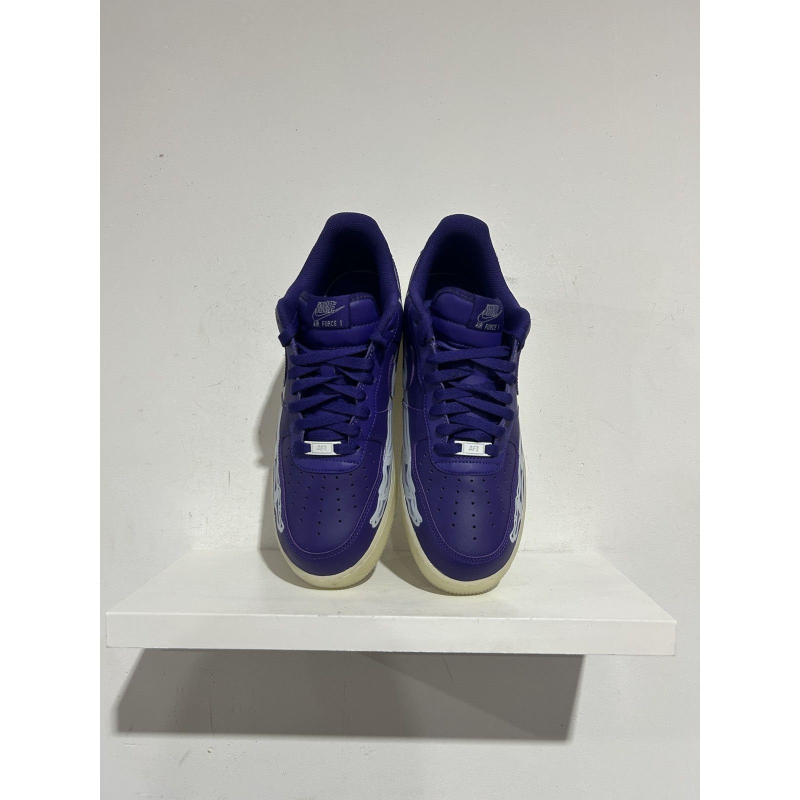 Nike NIKE AIR FORCE 1 LOW PURPLE SKELETON SIZE 11 PREOWNED Size US 11 / EU 44 - 12 Thumbnail