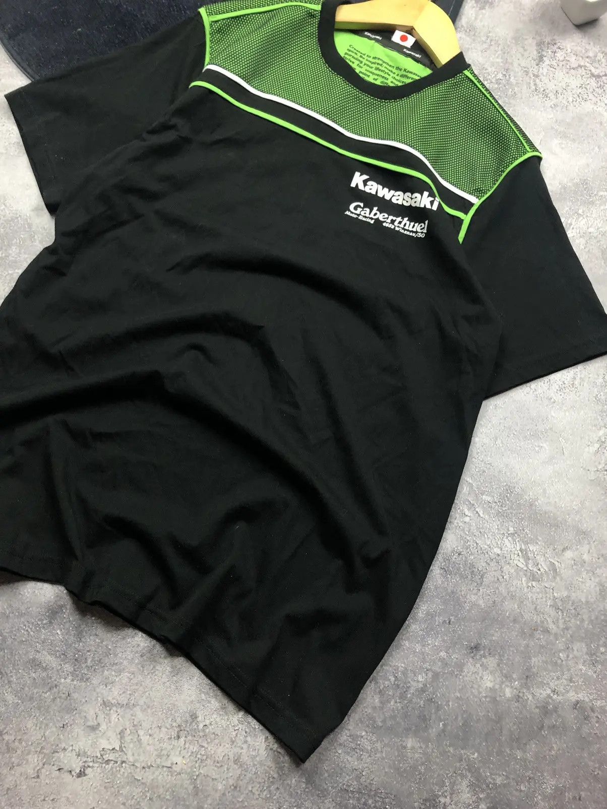 Vintage KAWASAKI Vintage T-Shirt Big Logo Motosports Racing Street Size US M / EU 48-50 / 2 - 3 Thumbnail