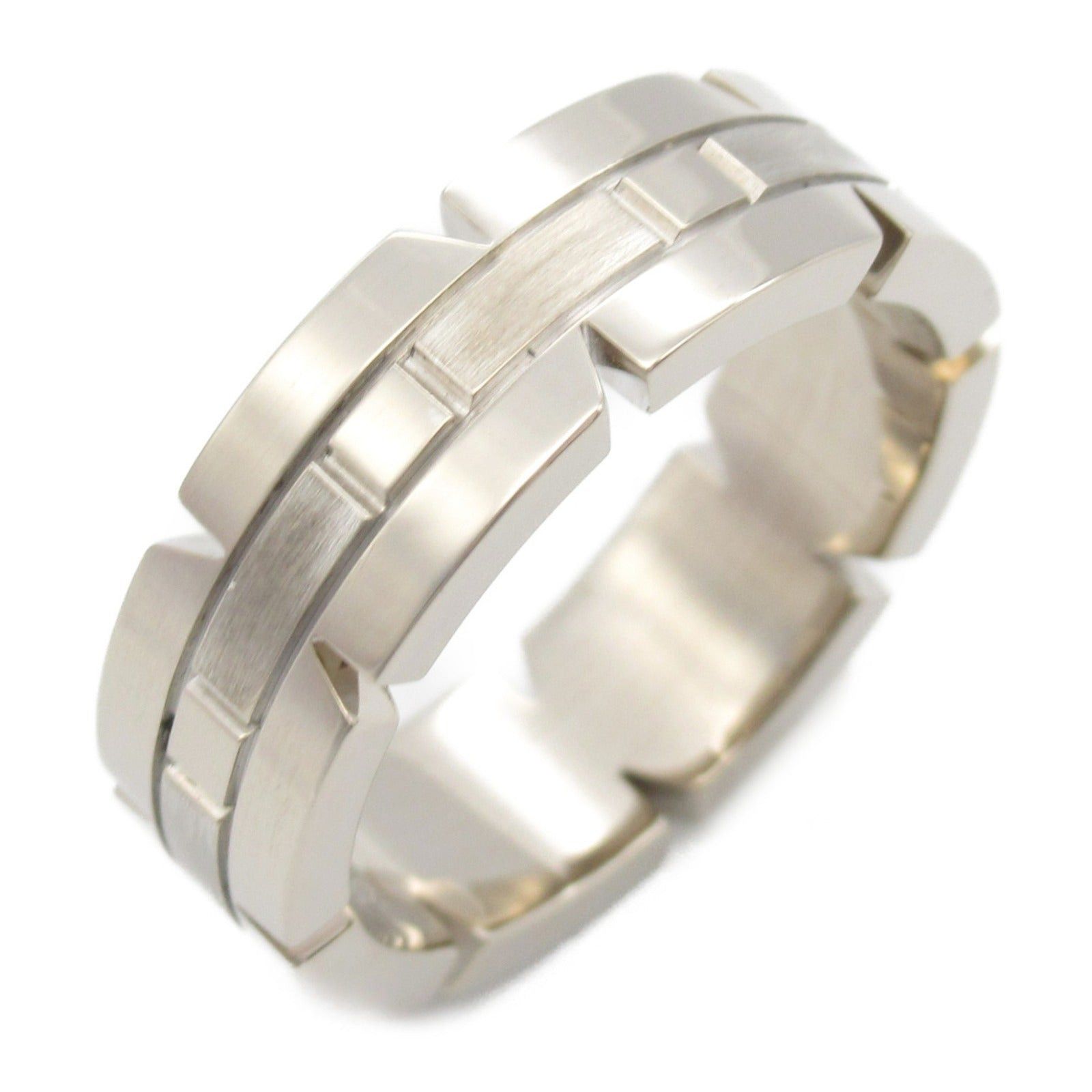 Cartier Cartier Tank Francaise Ring K18Wg (White Gold) Silver Size ONE SIZE - 1 Thumbnail