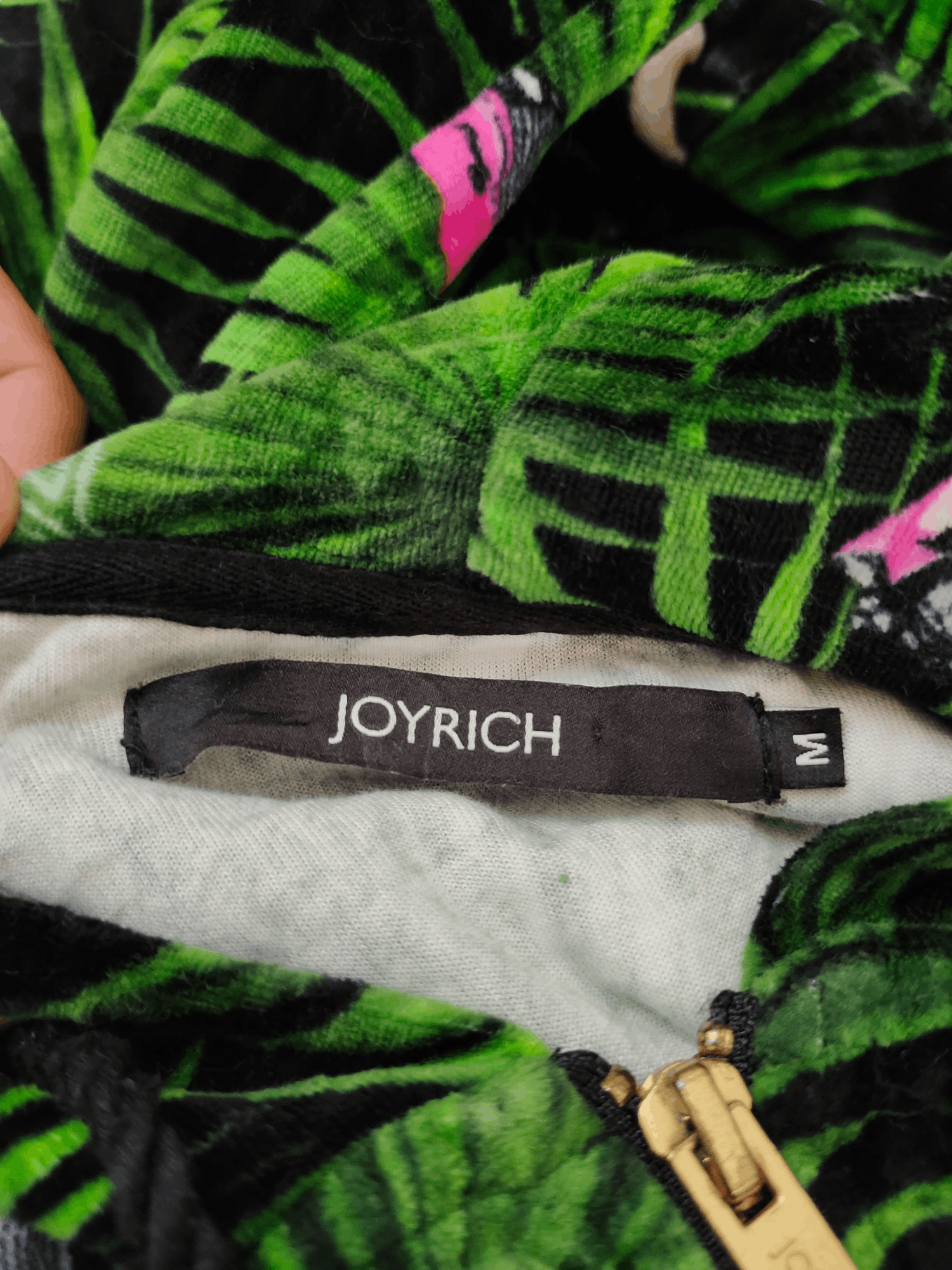 Joyrich Joyrich 'Beverly Hill' Fullprint Velvet Hoodie Size US M / EU 48-50 / 2 - 13 Thumbnail