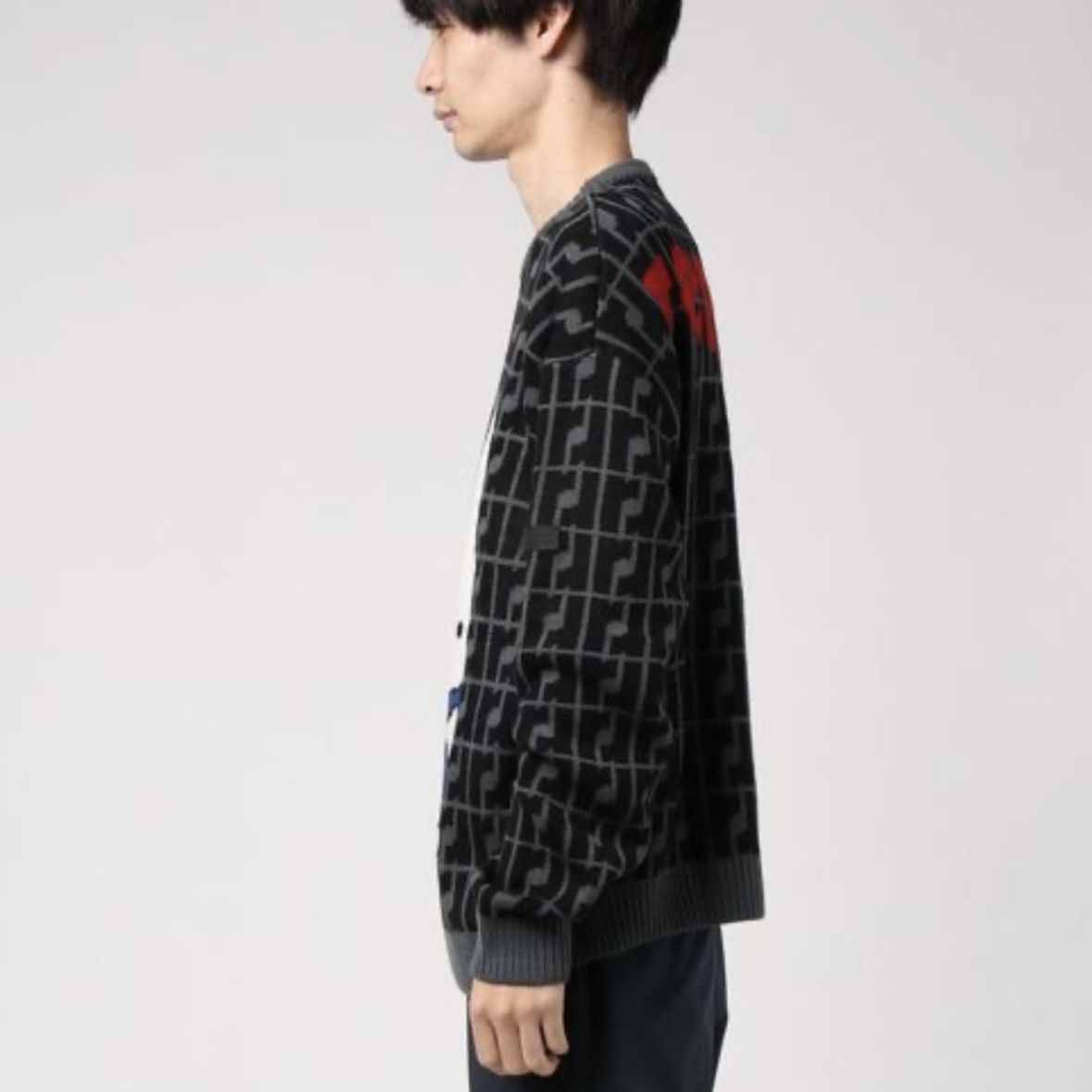 Renoma Paris Miffy 60th anniversary collaboration knit sweater wool Size US M / EU 48-50 / 2 - 8 Thumbnail