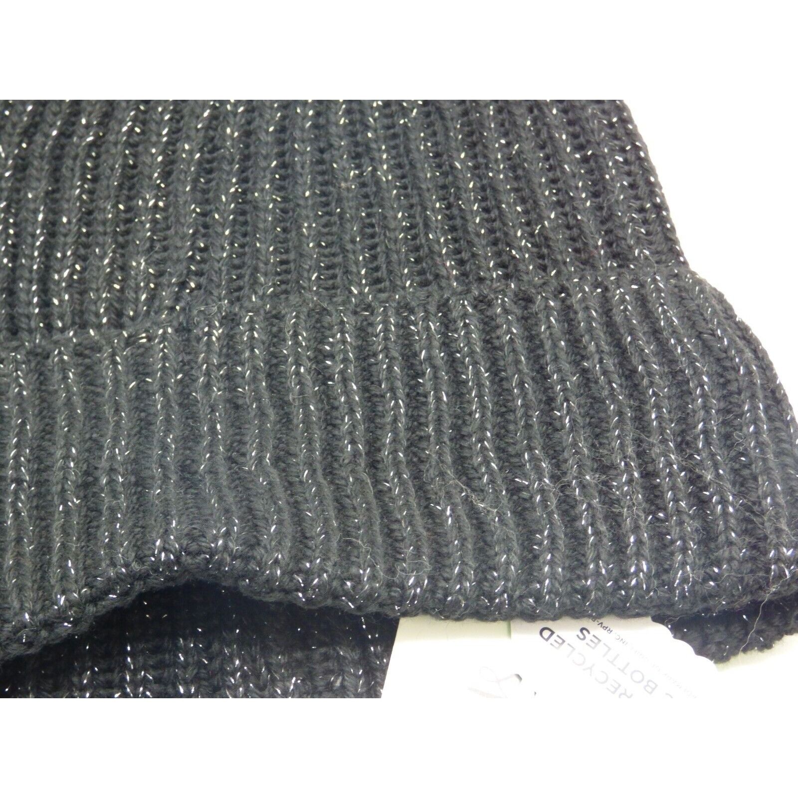 Other Style & Co Women's Solid Shine Cuff Beanie, Black Size ONE SIZE - 5 Thumbnail