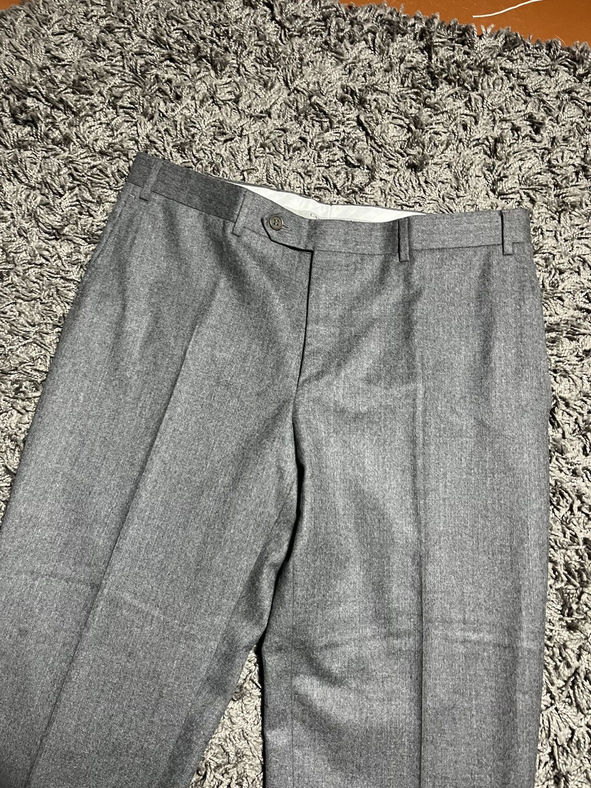 Canali CANALI WOOL TROUSERS 100% LANA WOOL STRETCH SIZE 34 EU / 50R Size 50R - 3 Thumbnail