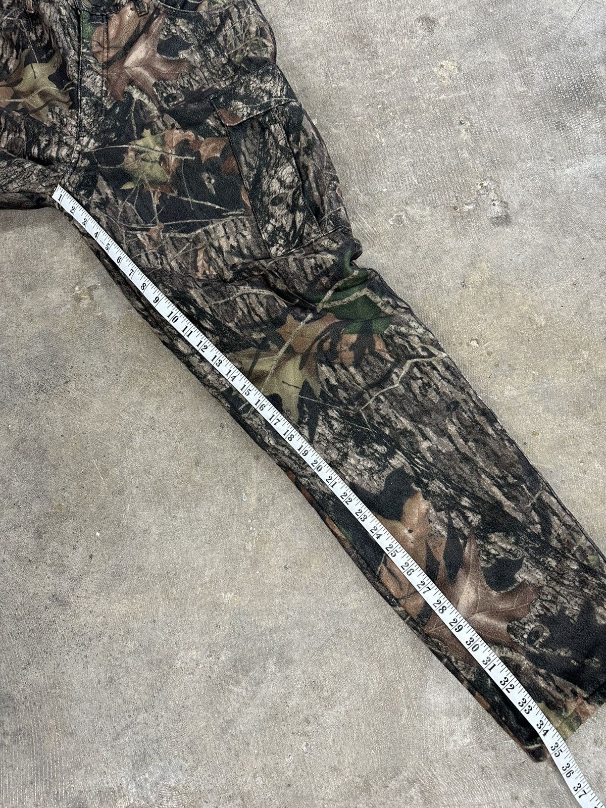 Cabelas × Vintage Crazy Y2K 00s Cabela’s Mossy Oak Camouflage Quilted Pants Size US 36 / EU 52 - 8 Thumbnail