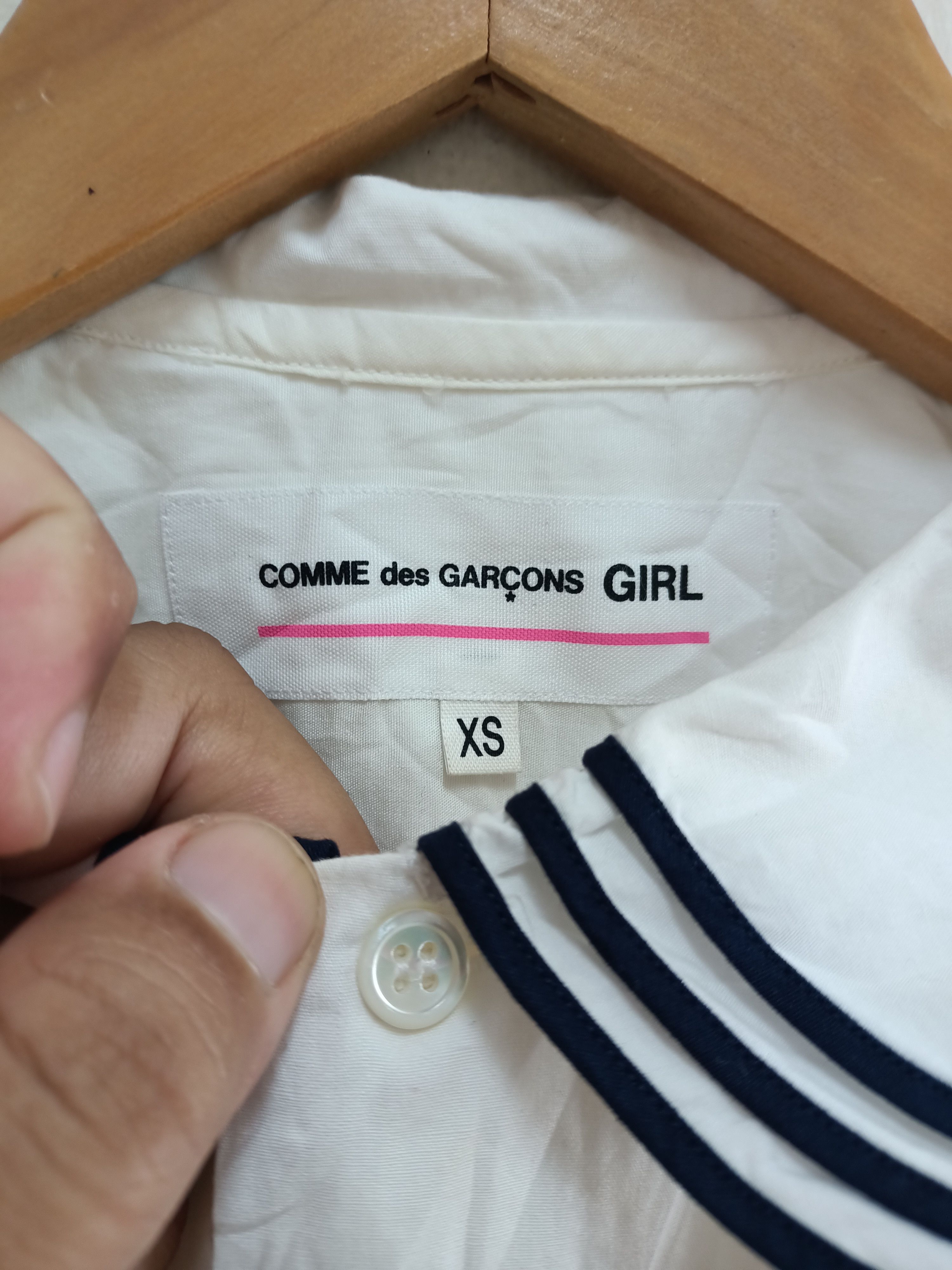 CDG by Comme des Garcons Comme des Garcons Girl peter pan collar shirt Size XS / US 0-2 / IT 36-38 - 6 Thumbnail