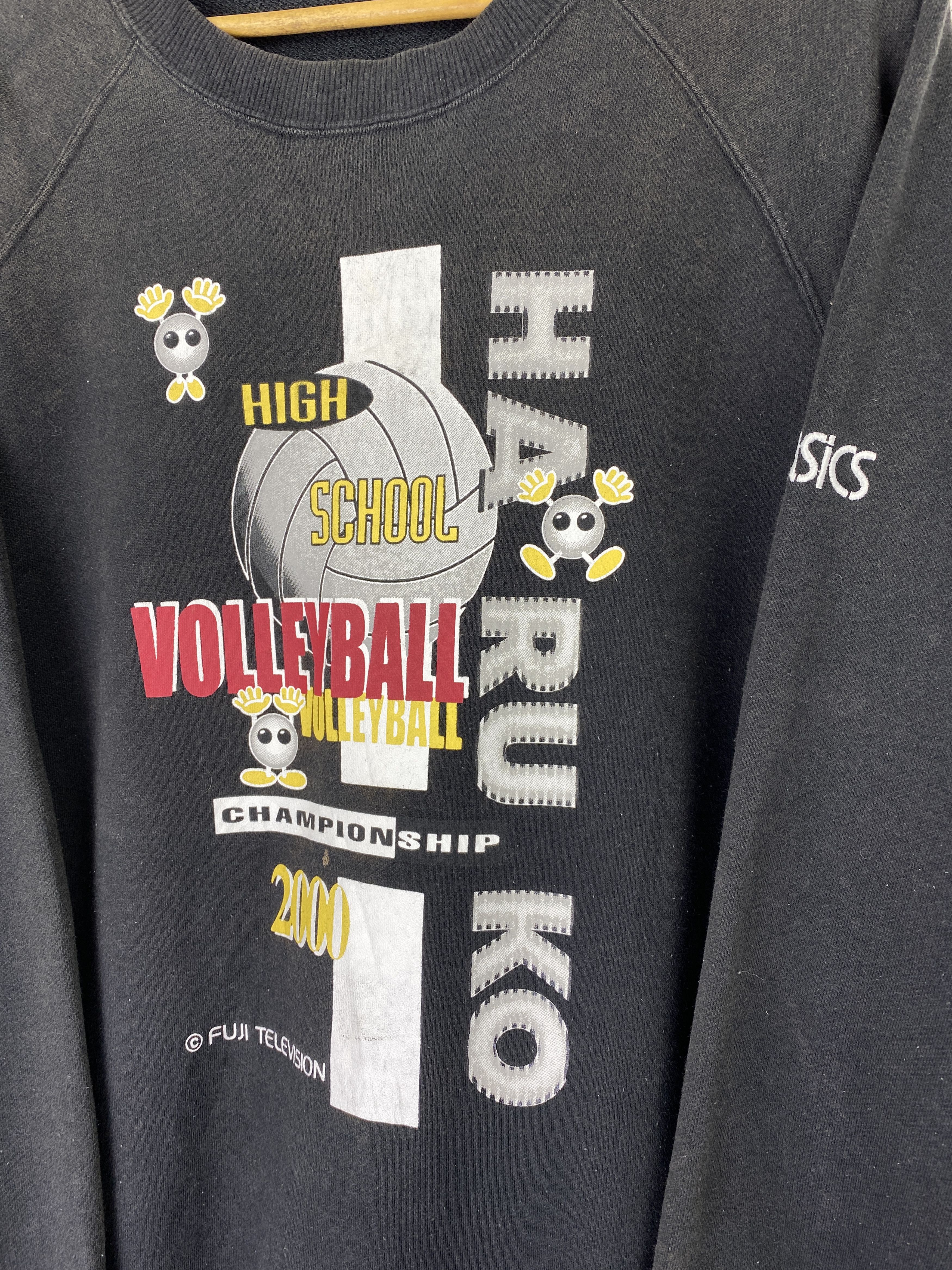 Asics Vintage Asics Haruko Volley Ball Sweatshirt SH0511 Size US XL / EU 56 / 4 - 9 Thumbnail