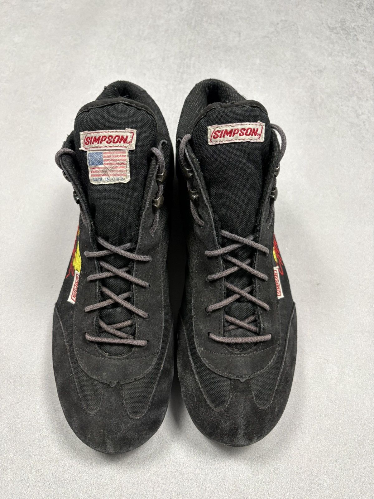 NASCAR Vintage Simpson Racing Jeff Gordon 24 NASCAR Driving Shoes 9 Size US 9 / EU 42 - 2 Thumbnail
