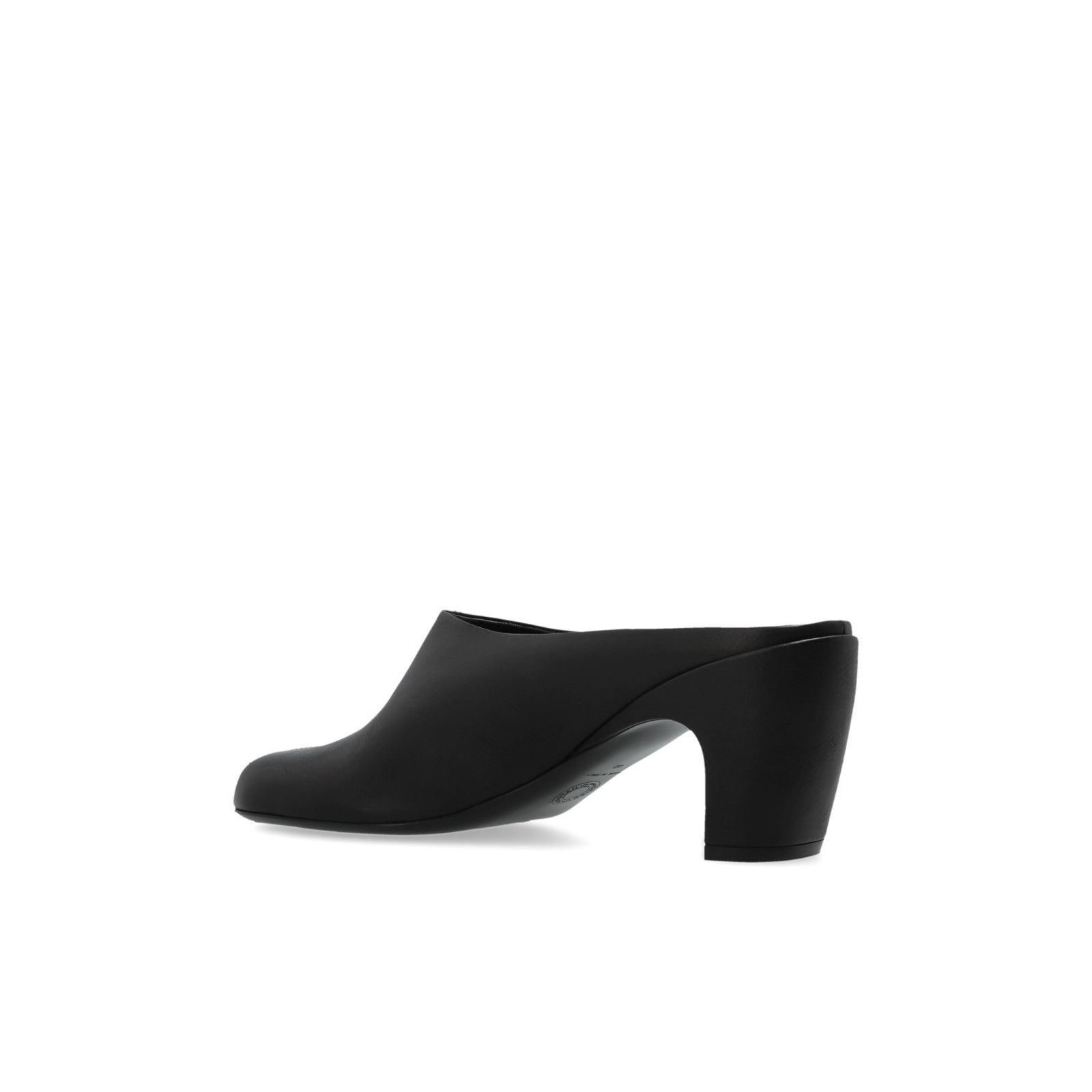 Dries Van Noten DRIES VAN NOTEN Black Leather Heeled Mules New & Authentic ( Size US 10 / IT 40 - 3 Thumbnail