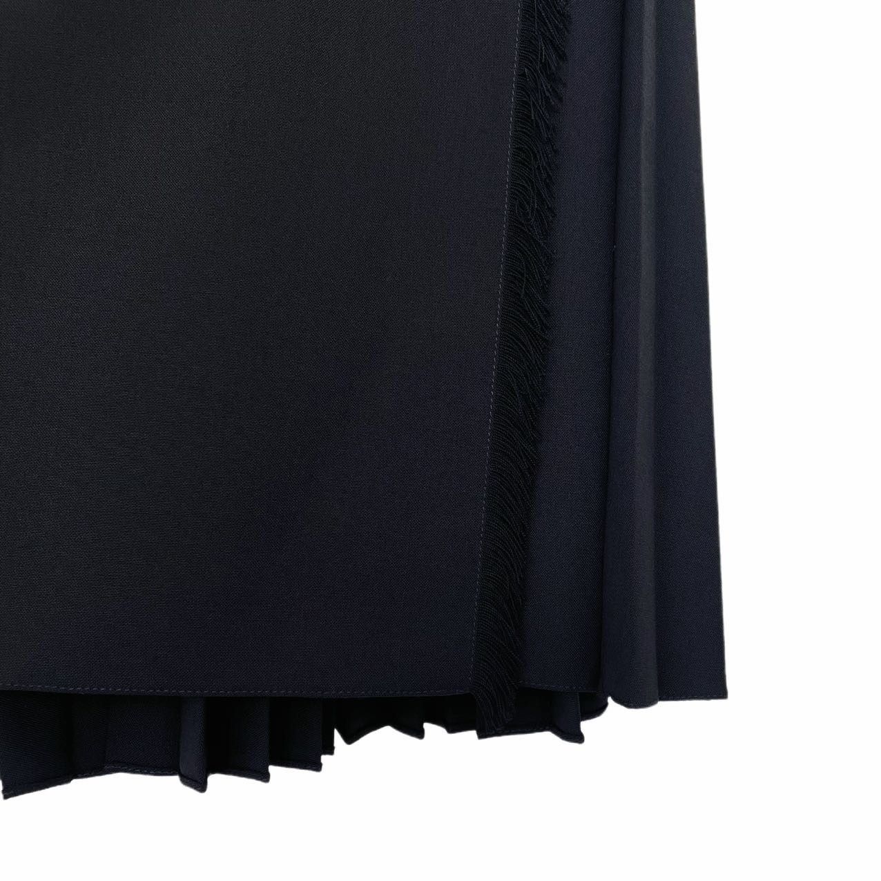 Burberry Burberry Black Versatile Casual Business Mini Skirt K26WX Size 27" / US 4 / IT 40 - 3 Thumbnail