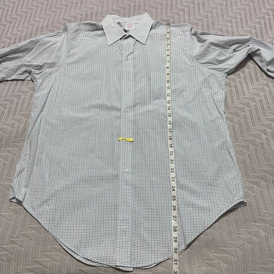 Brooks Brothers Brooks Brothers blue plaid button down Size US L / EU 52-54 / 3 - 7 Thumbnail