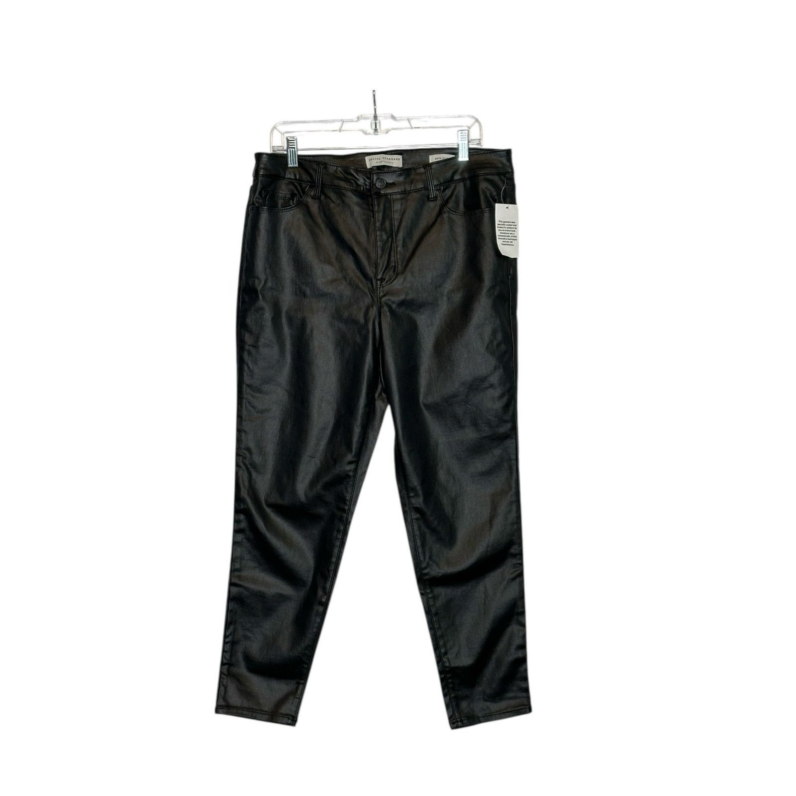 Sanctuary Social Standard Coated Ankle Skinny Jeans size 16