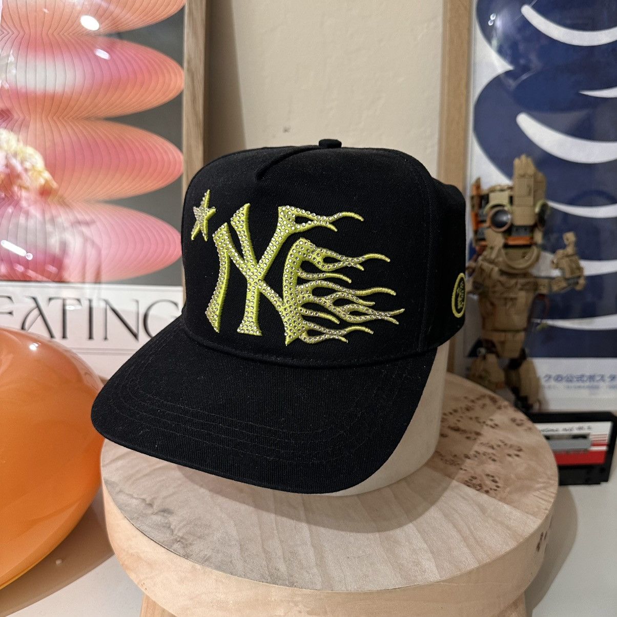 PONTAn 様　HELLSTAR NY RHINESTONE SNAPBACK HELLSTAR Hellstar Studios NY Rhinestone Hat Black Pink | Grailed
