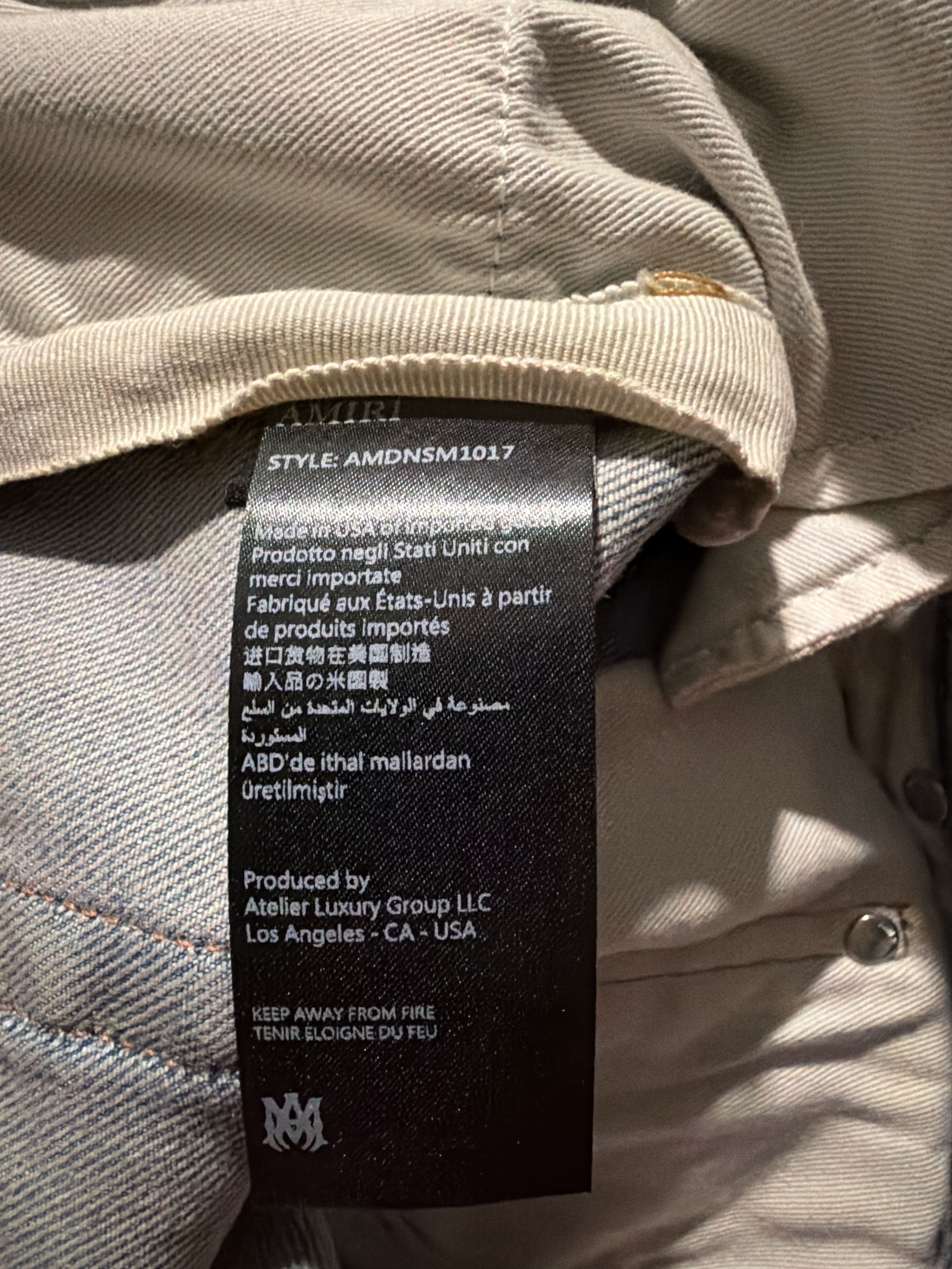 Amiri Amiri aloha thrasher jeans Size US 33 - 7 Thumbnail