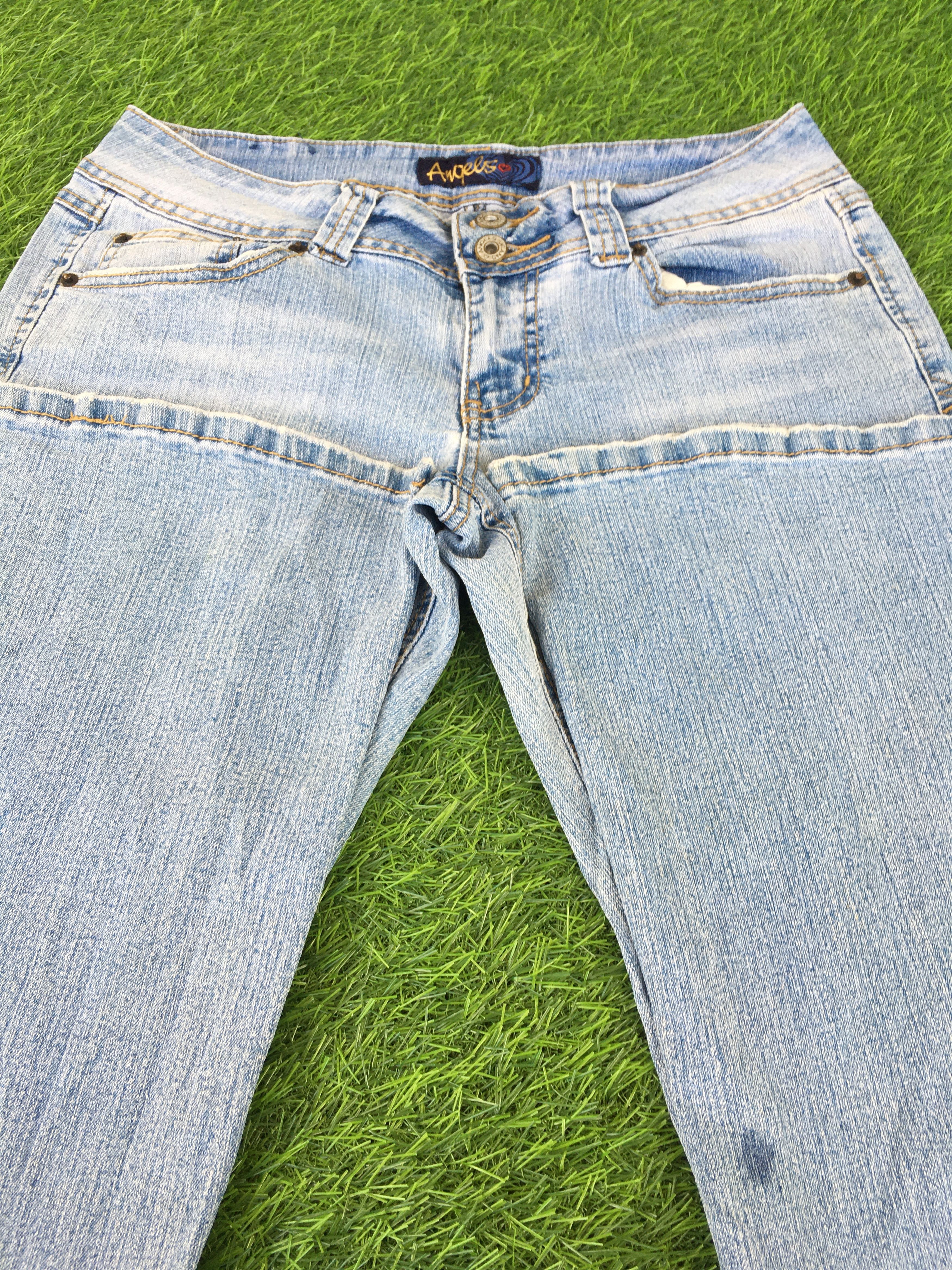 Japanese Brand Angels Low Rise Bootcut Jeans #D-1007 Size 28" / US 6 / IT 42 - 7 Thumbnail