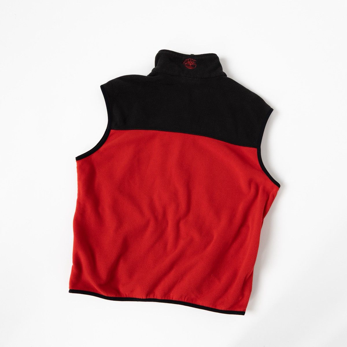 Timberland Timberland Vintage Mens Fleece Vest Red Black Full Zip Size US S / EU 44-46 / 1 - 3 Thumbnail