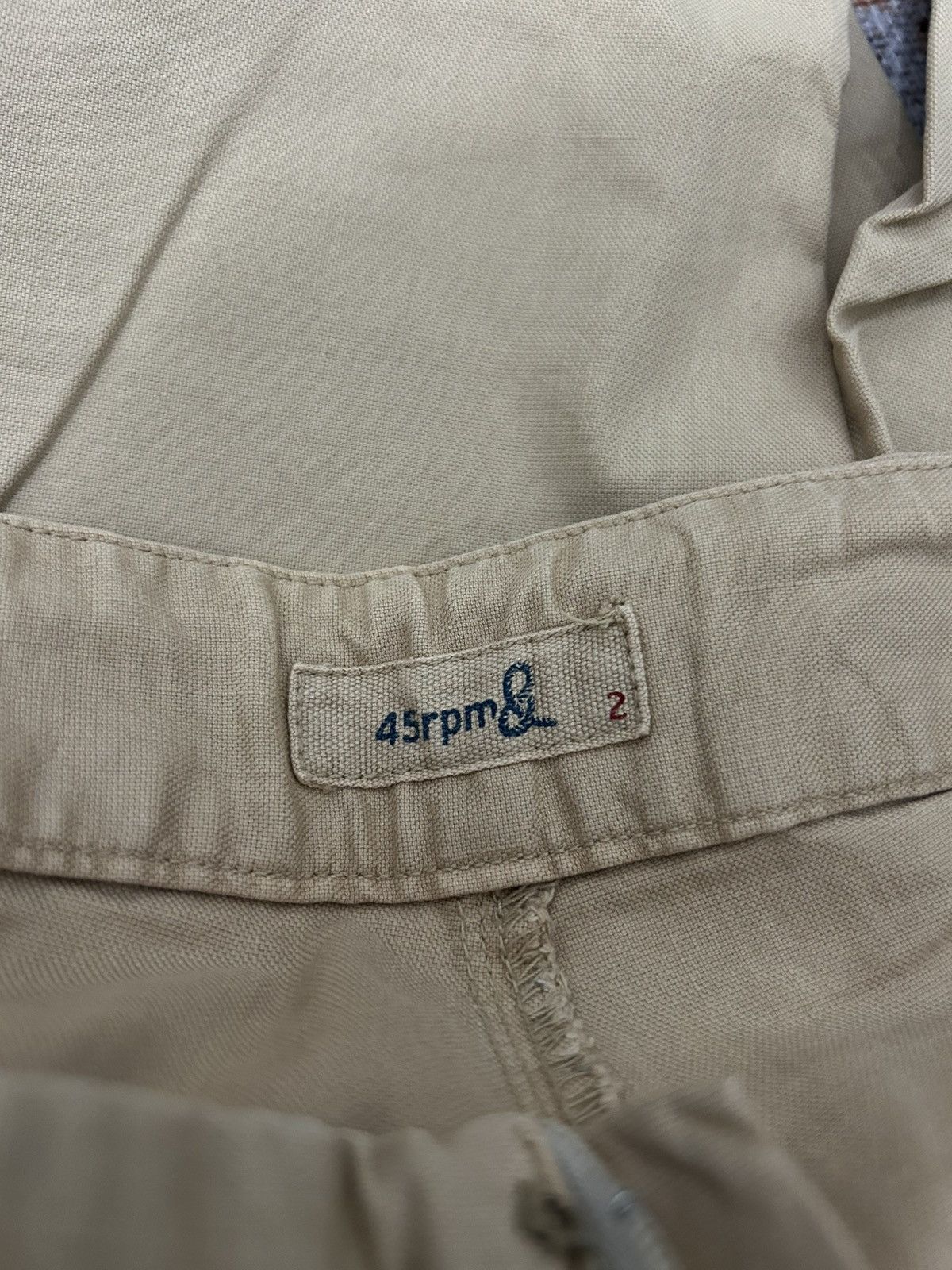 45rpm Vintage 45Rpm Japan One Pocket Pants Size US 32 / EU 48 - 13 Thumbnail
